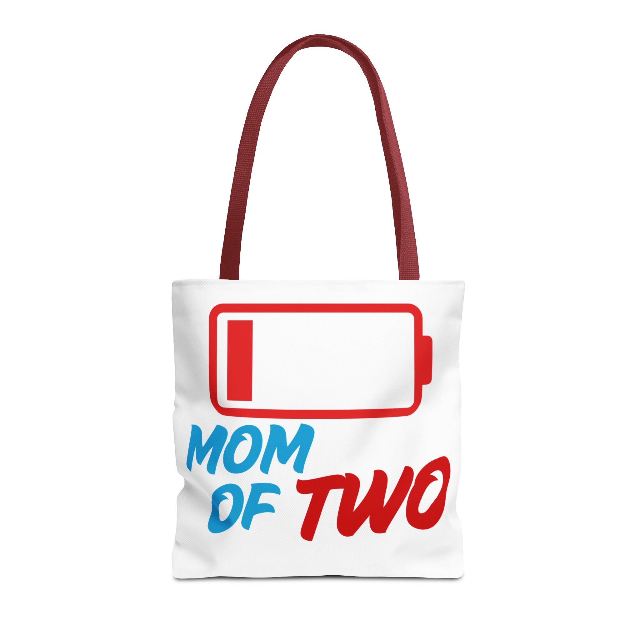 "Mom of Two" Low Battery Tote