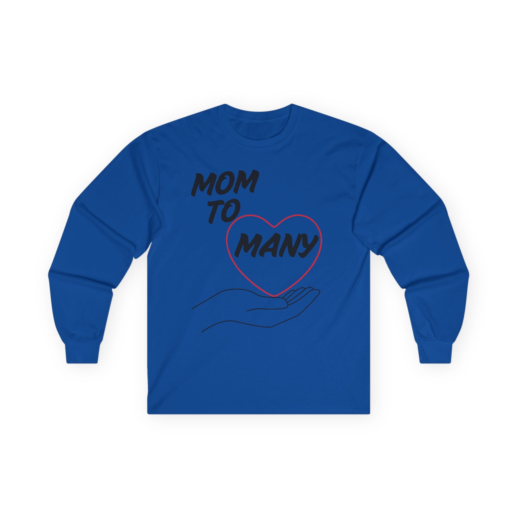 Mom to Many - The Village Mom Long Sleeve Tee