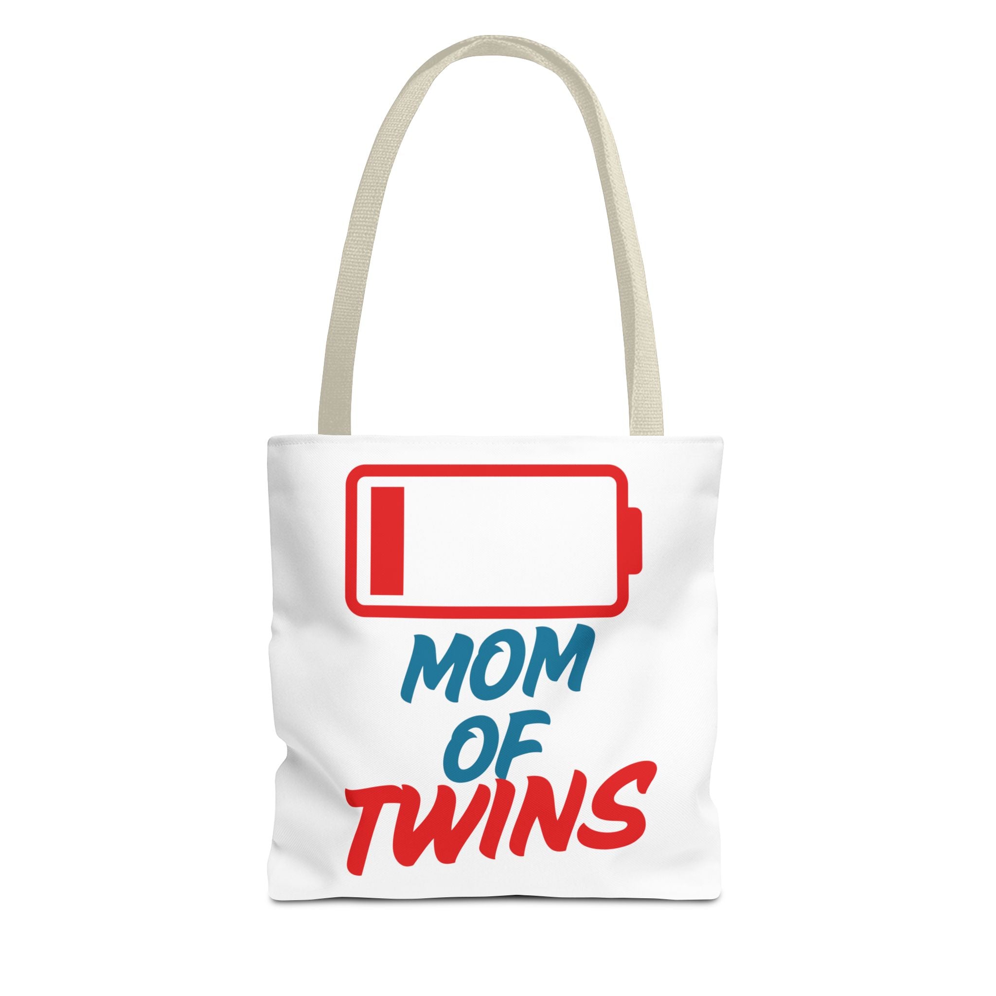 "Mom of Twins" Low Battery Tote