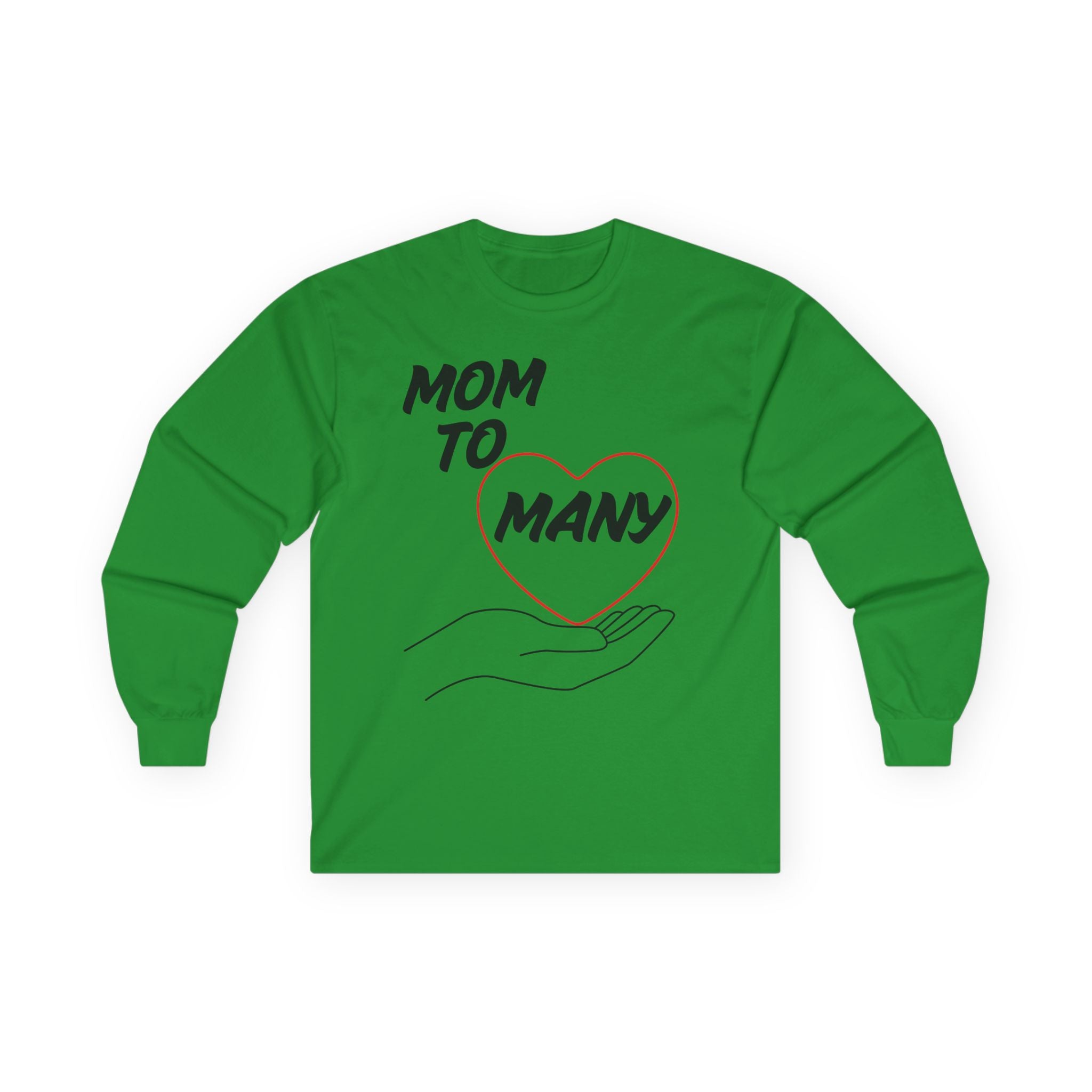 Mom to Many - The Village Mom Long Sleeve Tee