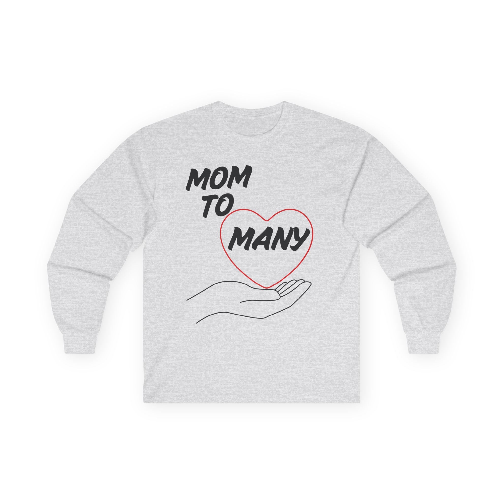 Mom to Many - The Village Mom Long Sleeve Tee