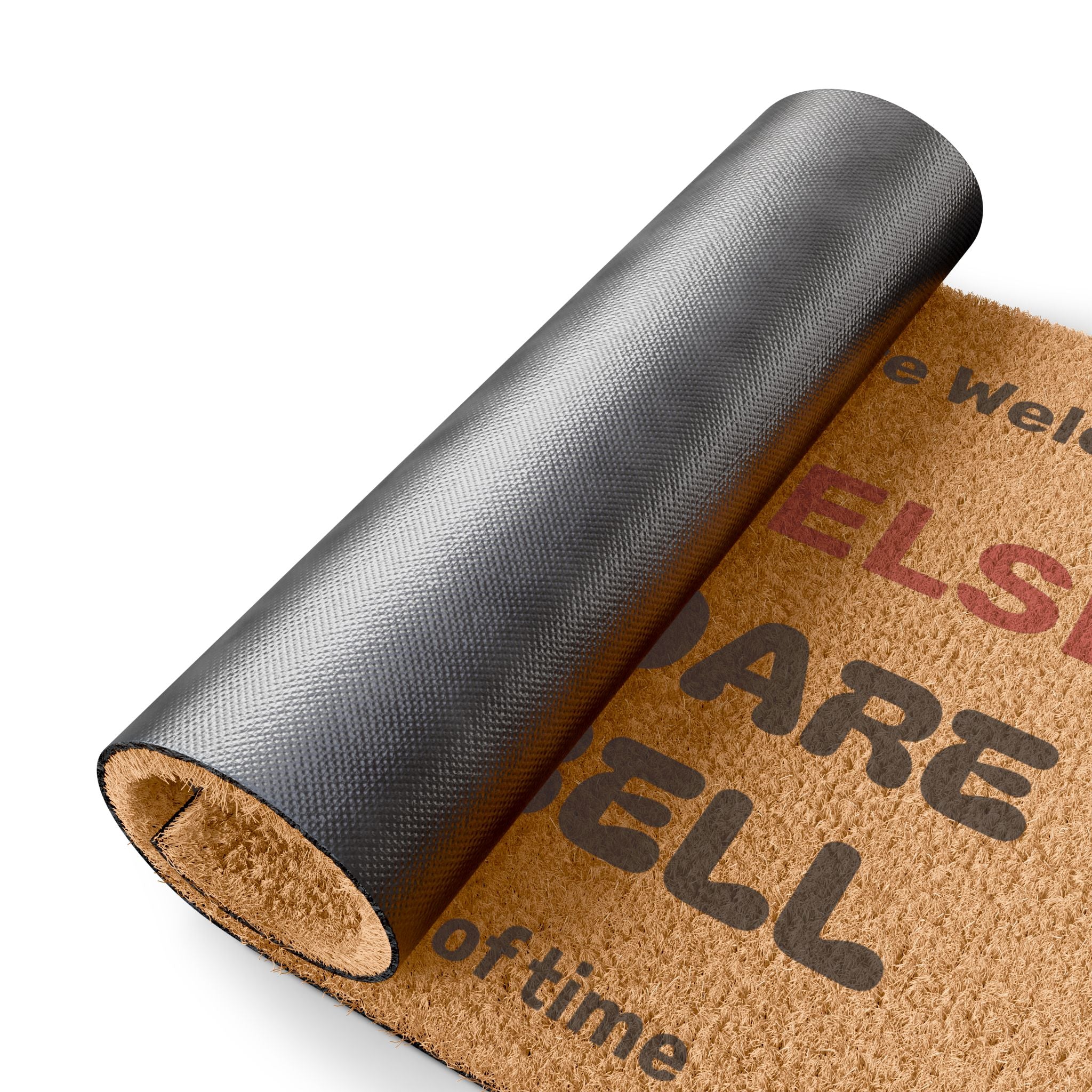 Funny No Soliciting Doormat | Housewarming Gift for Introverts