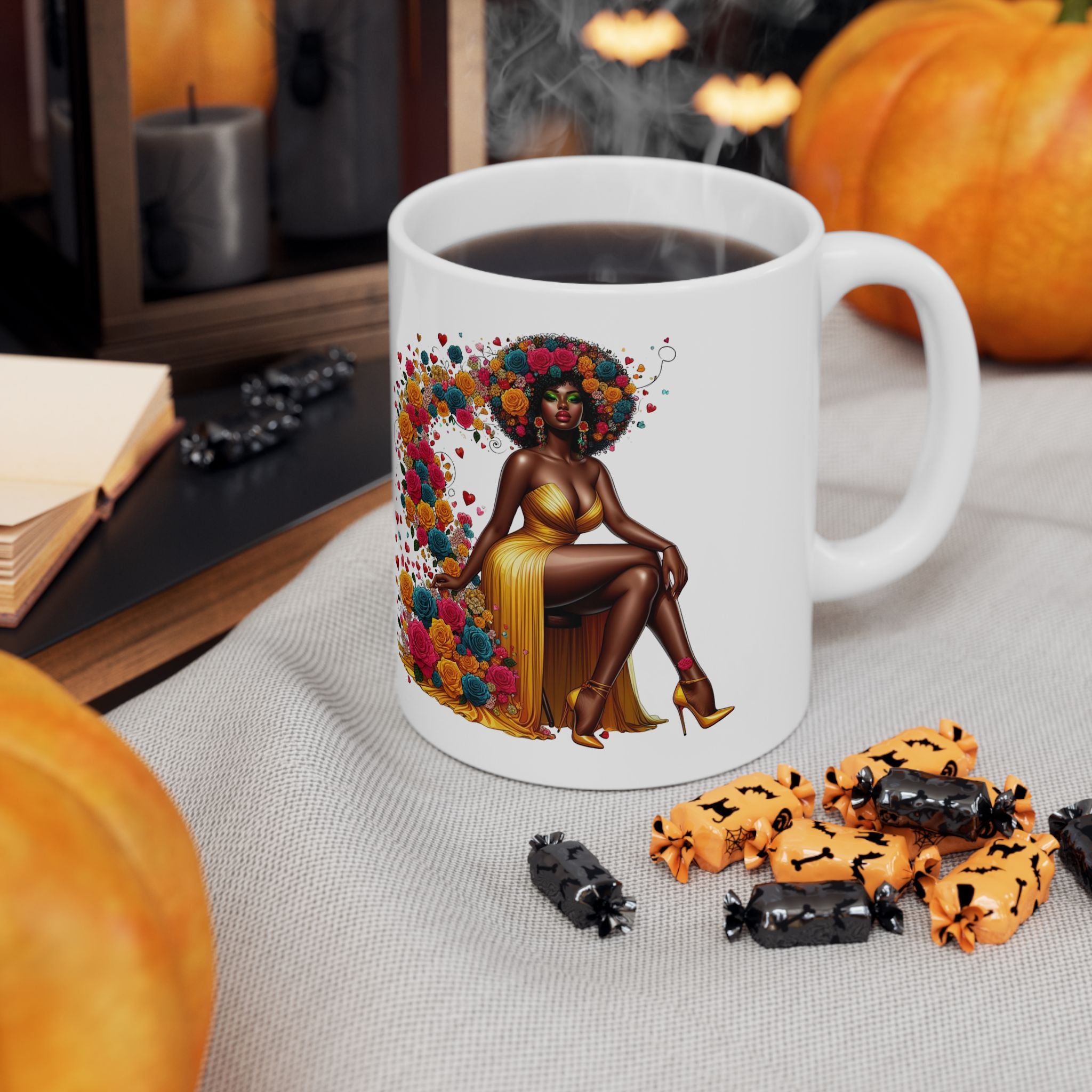 Floral Goddess Collection: The "Nicole" Mug