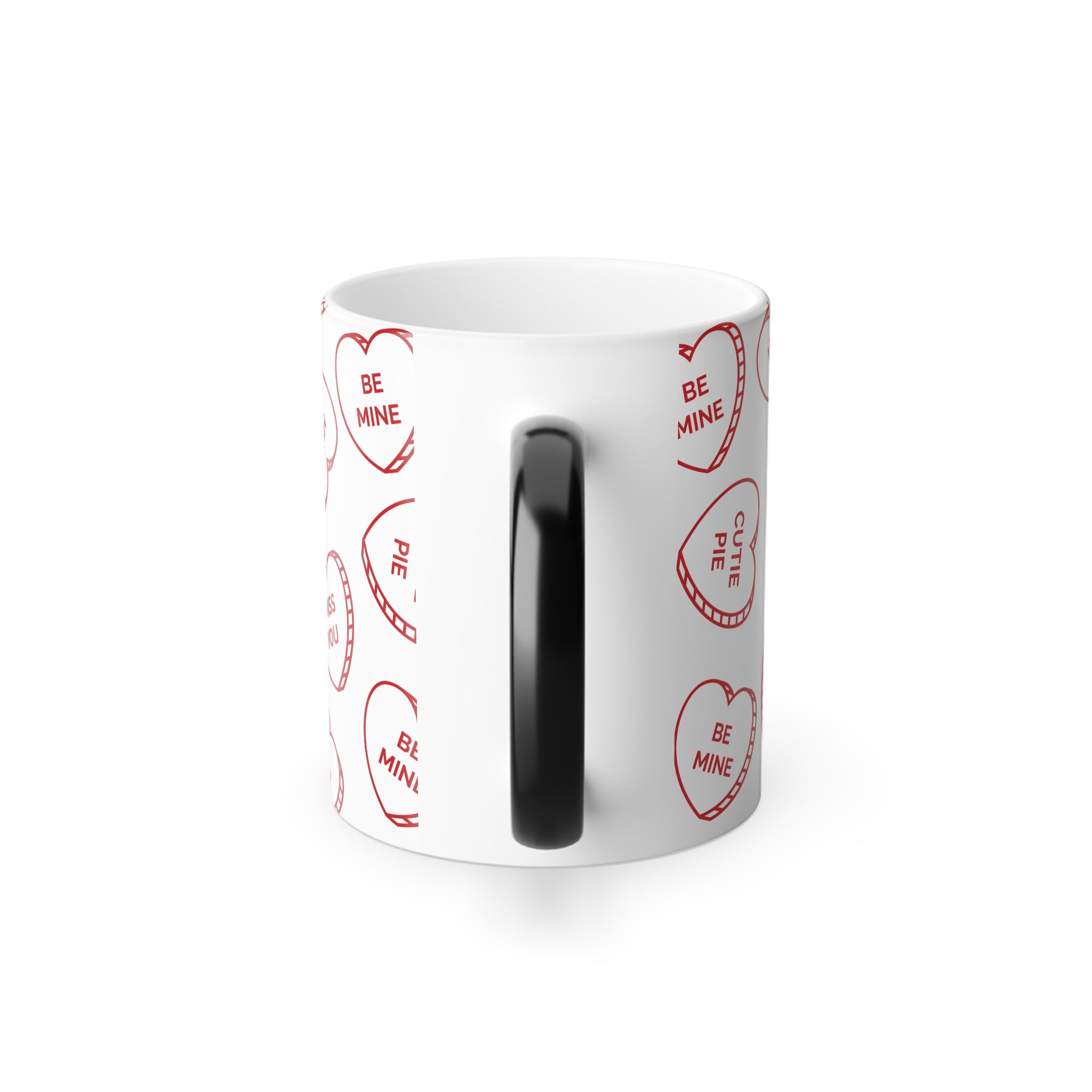 "Hidden Love" Color Changing Mug - Conversation Hearts