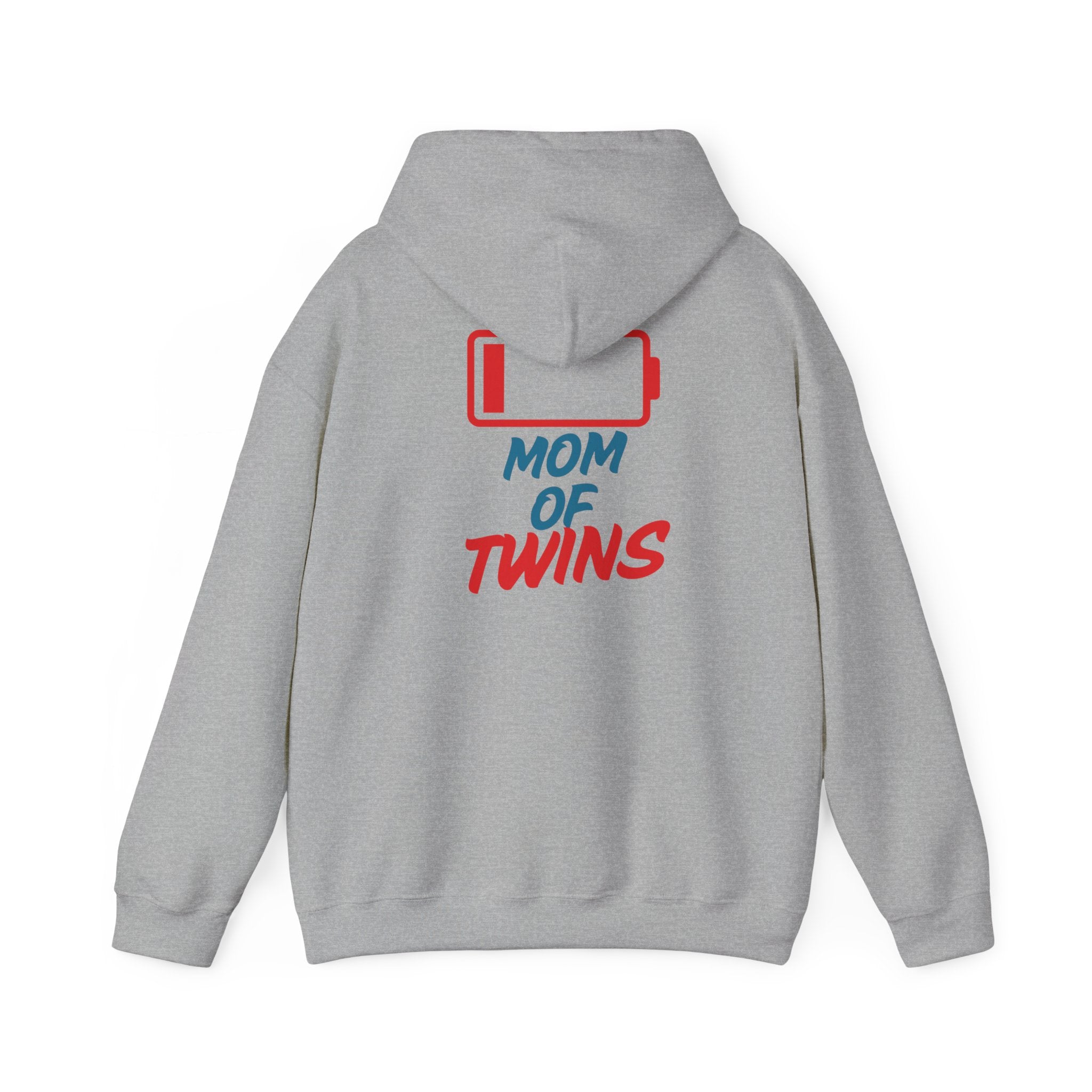 "Low Battery" Mom Hoodie | Mom of Twins