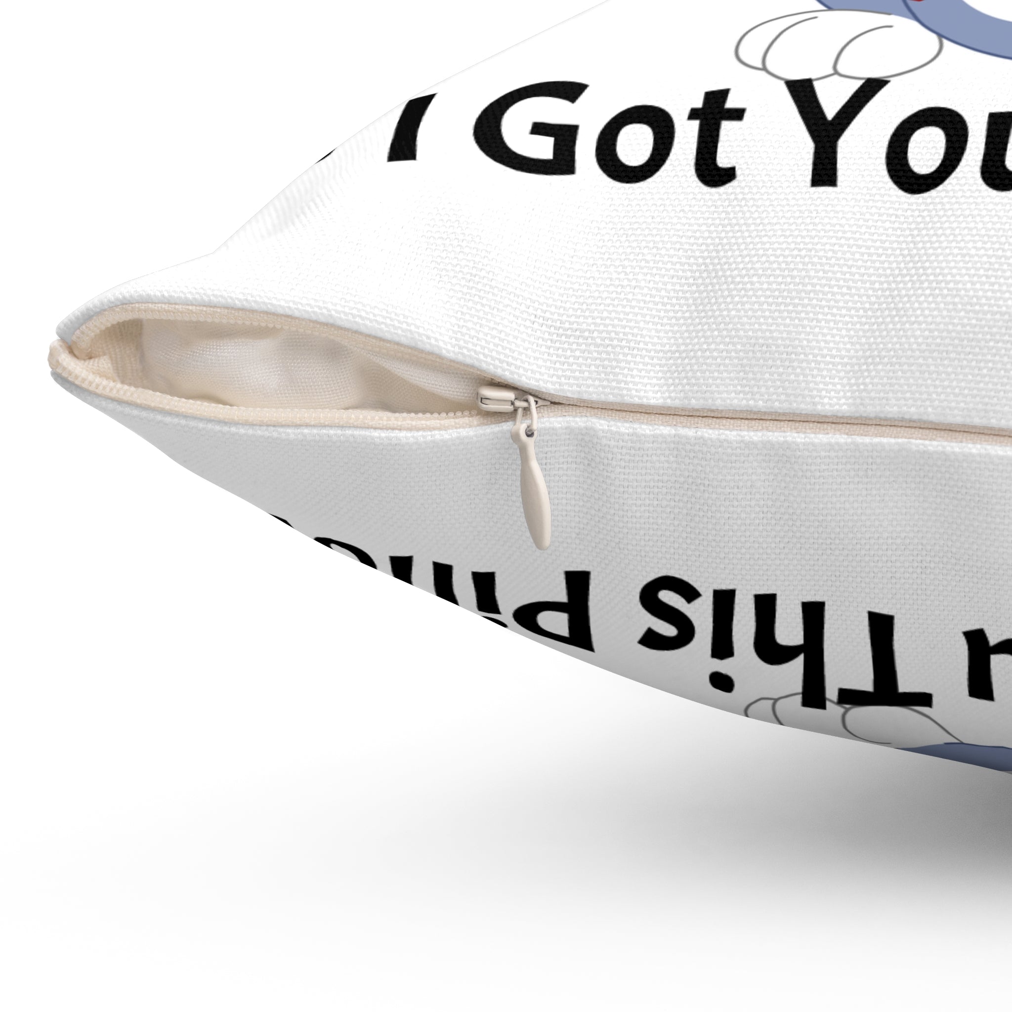 Cat Lover Throw Pillow - "I Know Your Cat Has Your Heart"