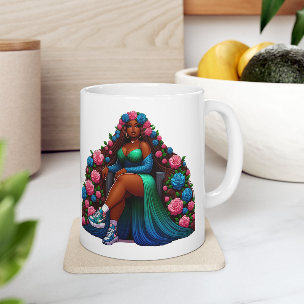 Floral Goddess Collection: The "Royalty" Mug