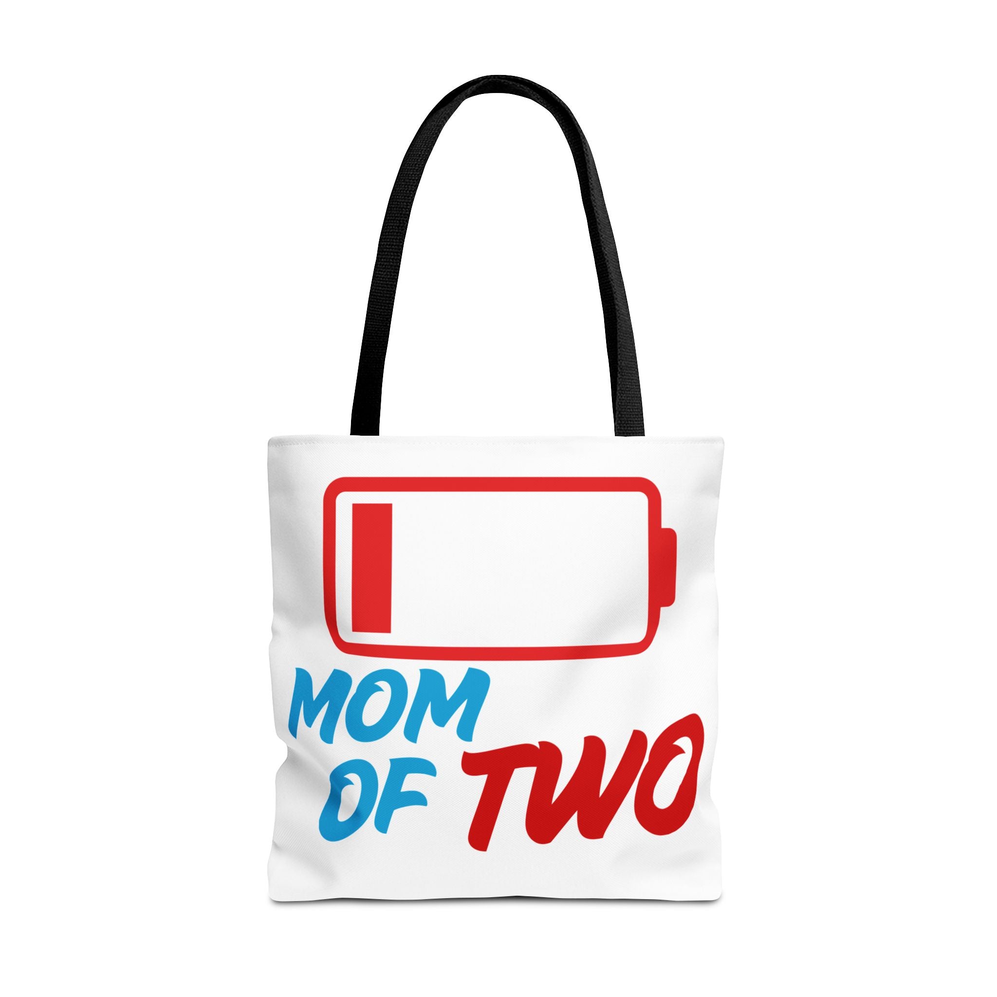 "Mom of Two" Low Battery Tote