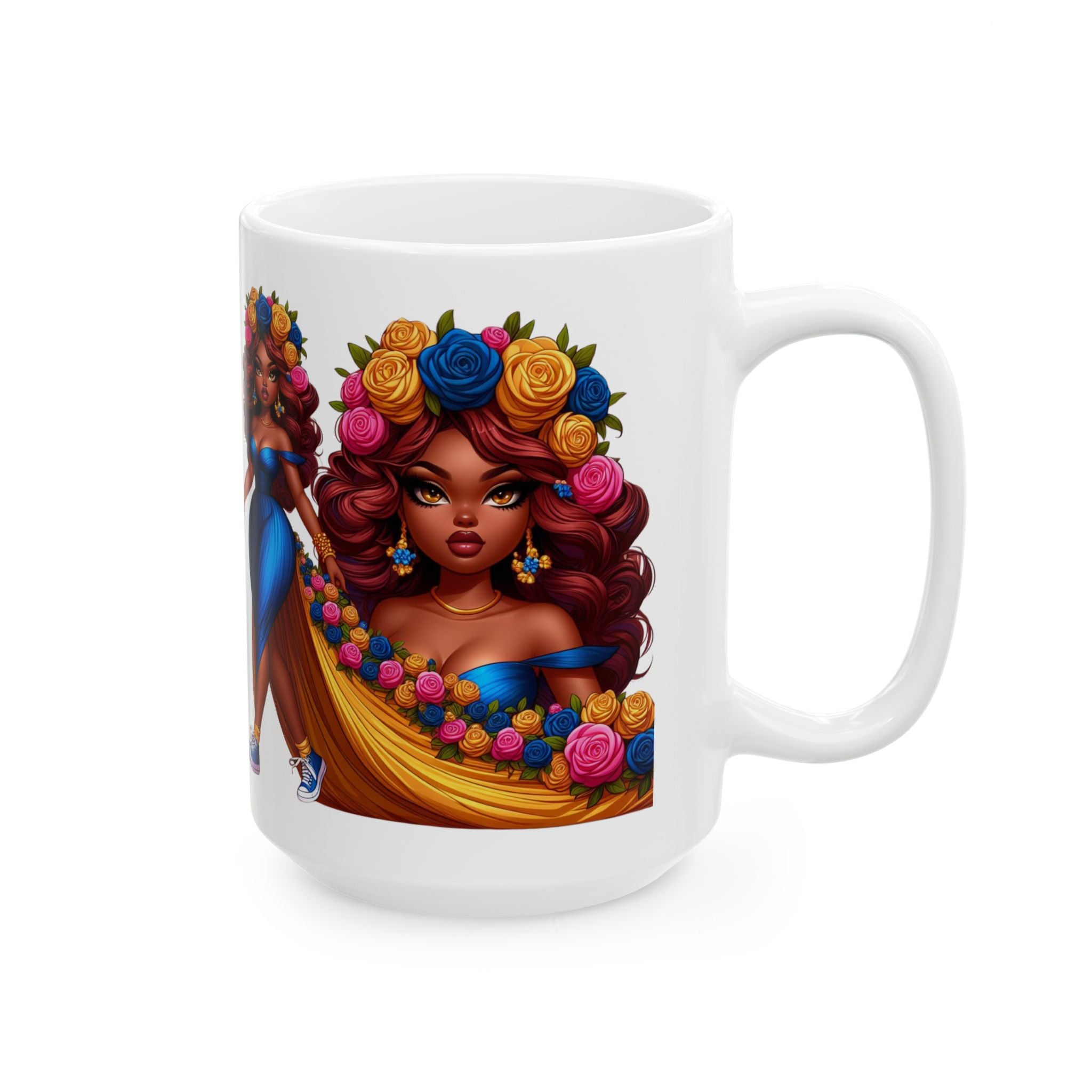 Floral Goddess Collection: The "Chloe" Mug