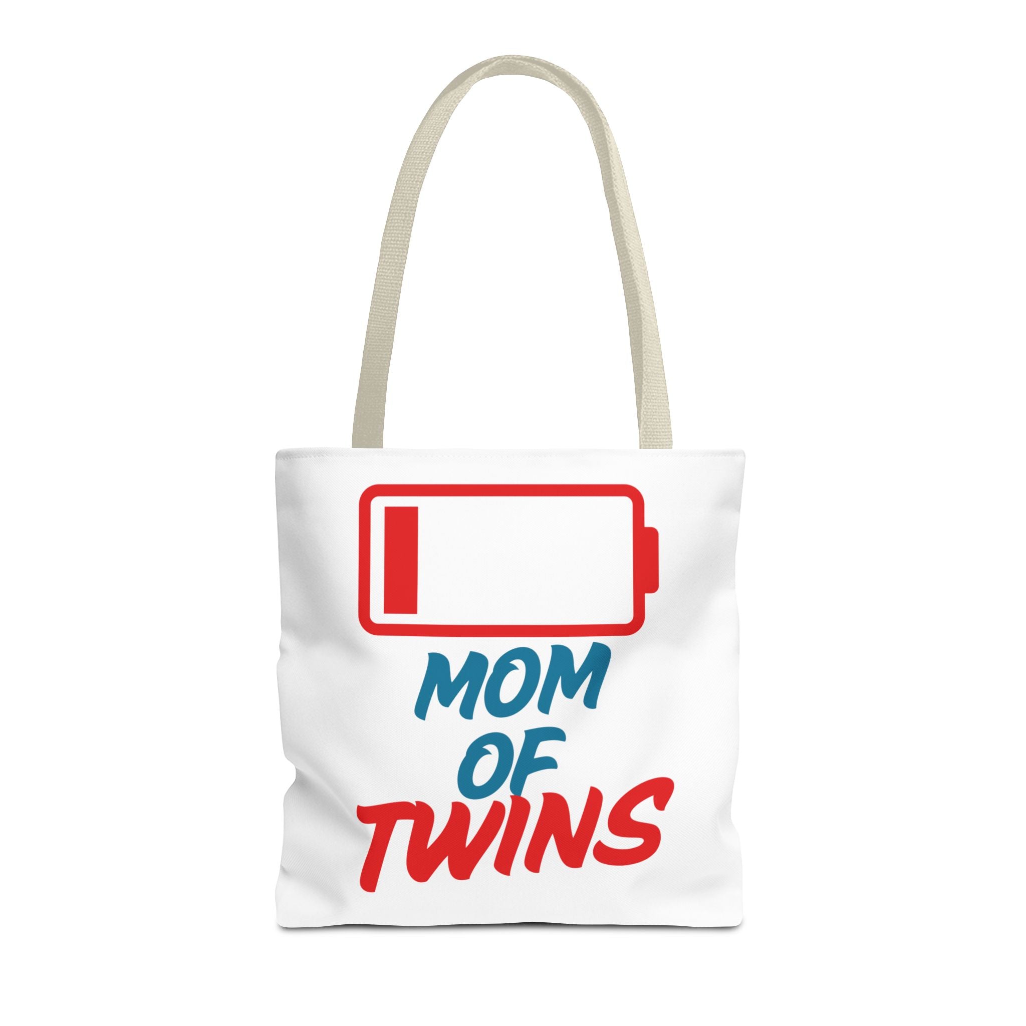 "Mom of Twins" Low Battery Tote