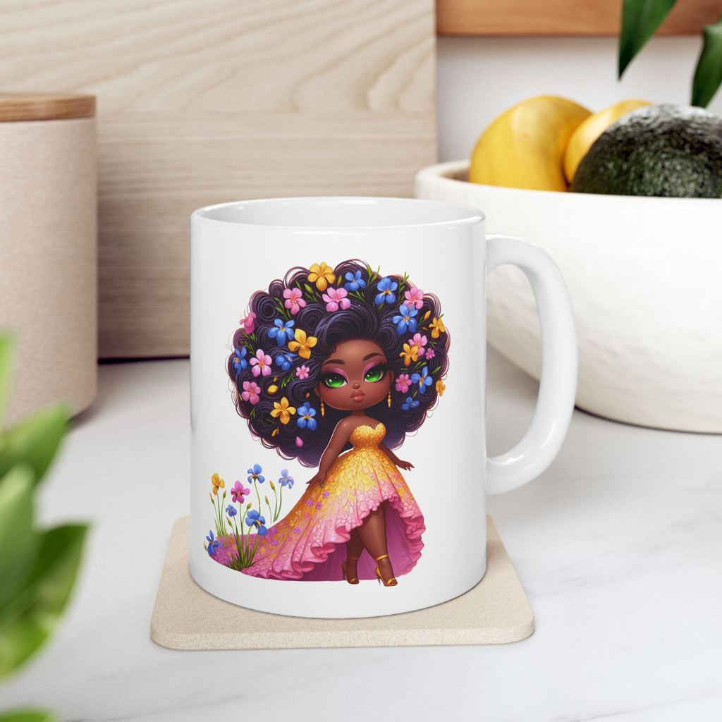 Floral Goddess Collection: The "Angel" Mug