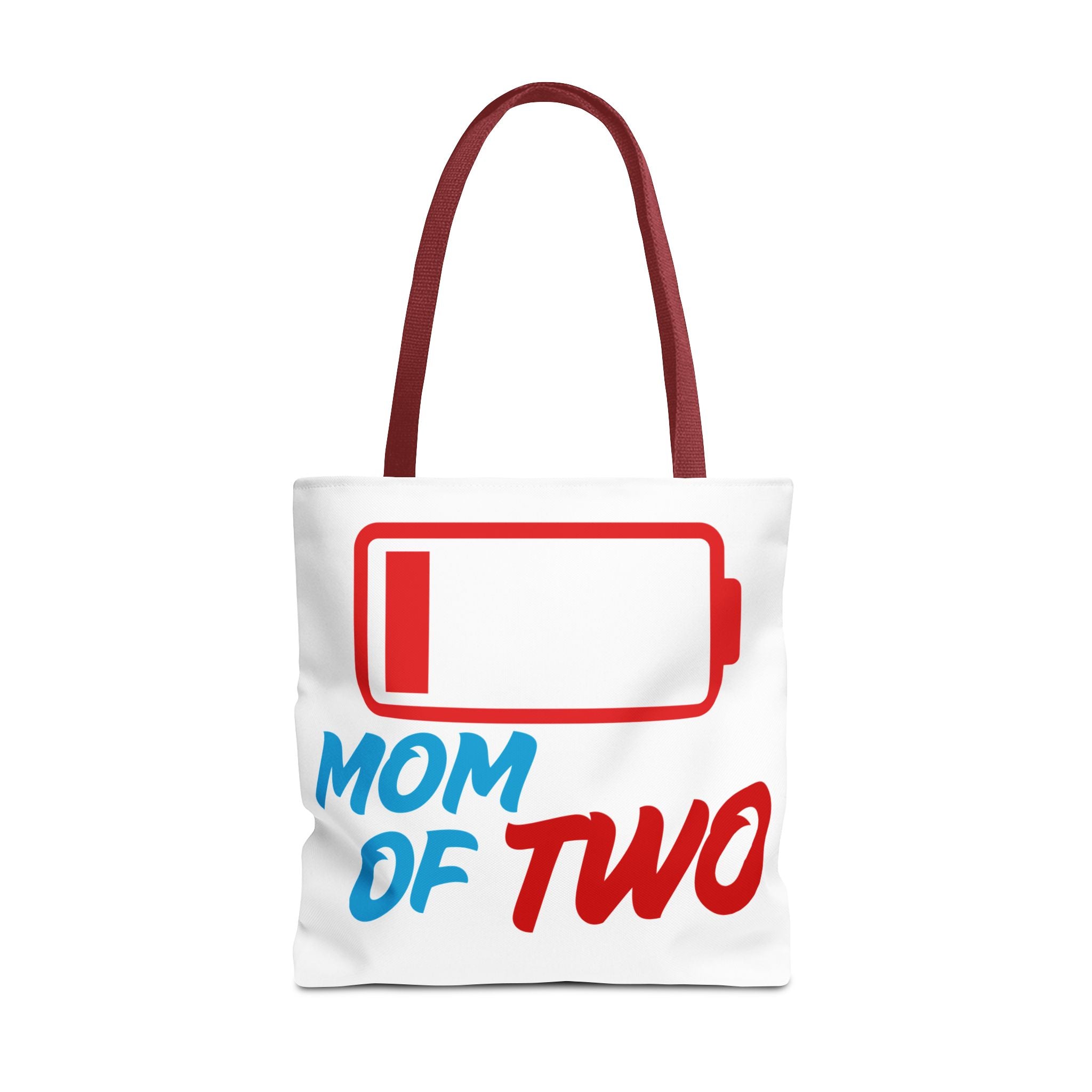 "Mom of Two" Low Battery Tote