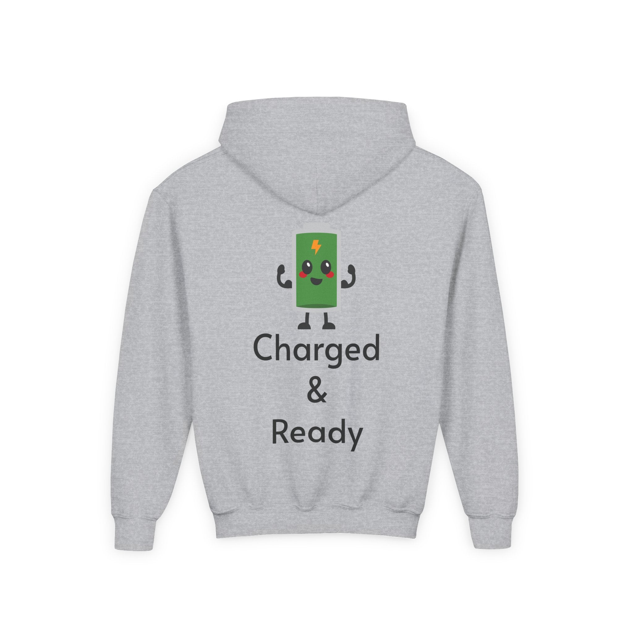 Charged & Drained Mommy and Me Hoodies