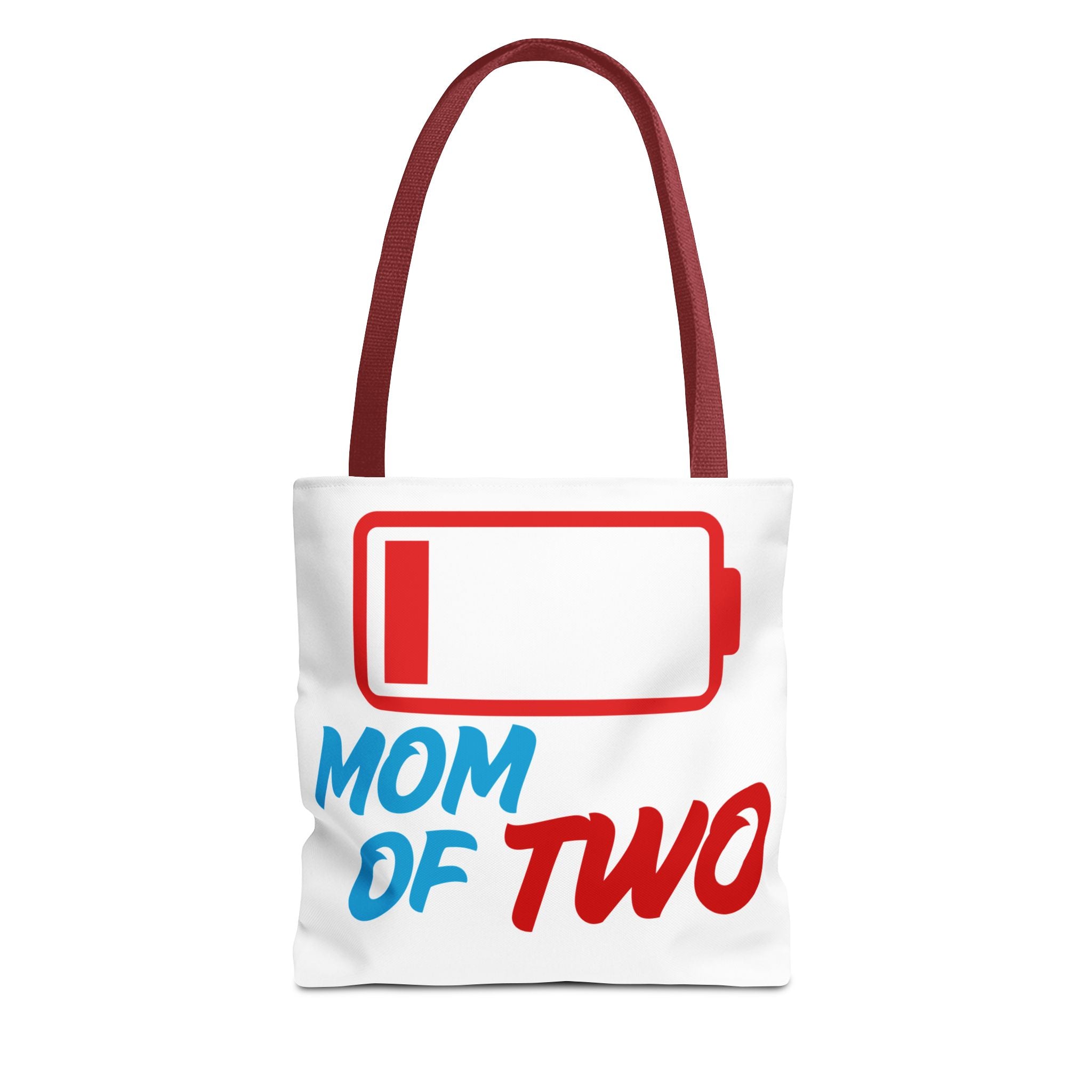 "Mom of Two" Low Battery Tote
