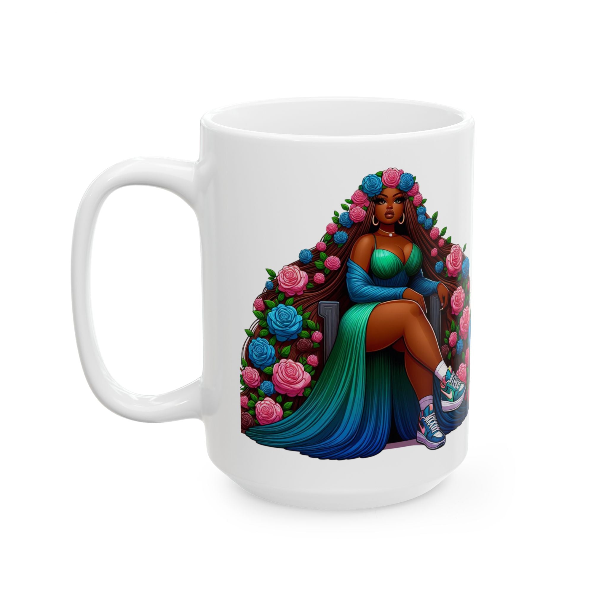 Floral Goddess Collection: The "Royalty" Mug