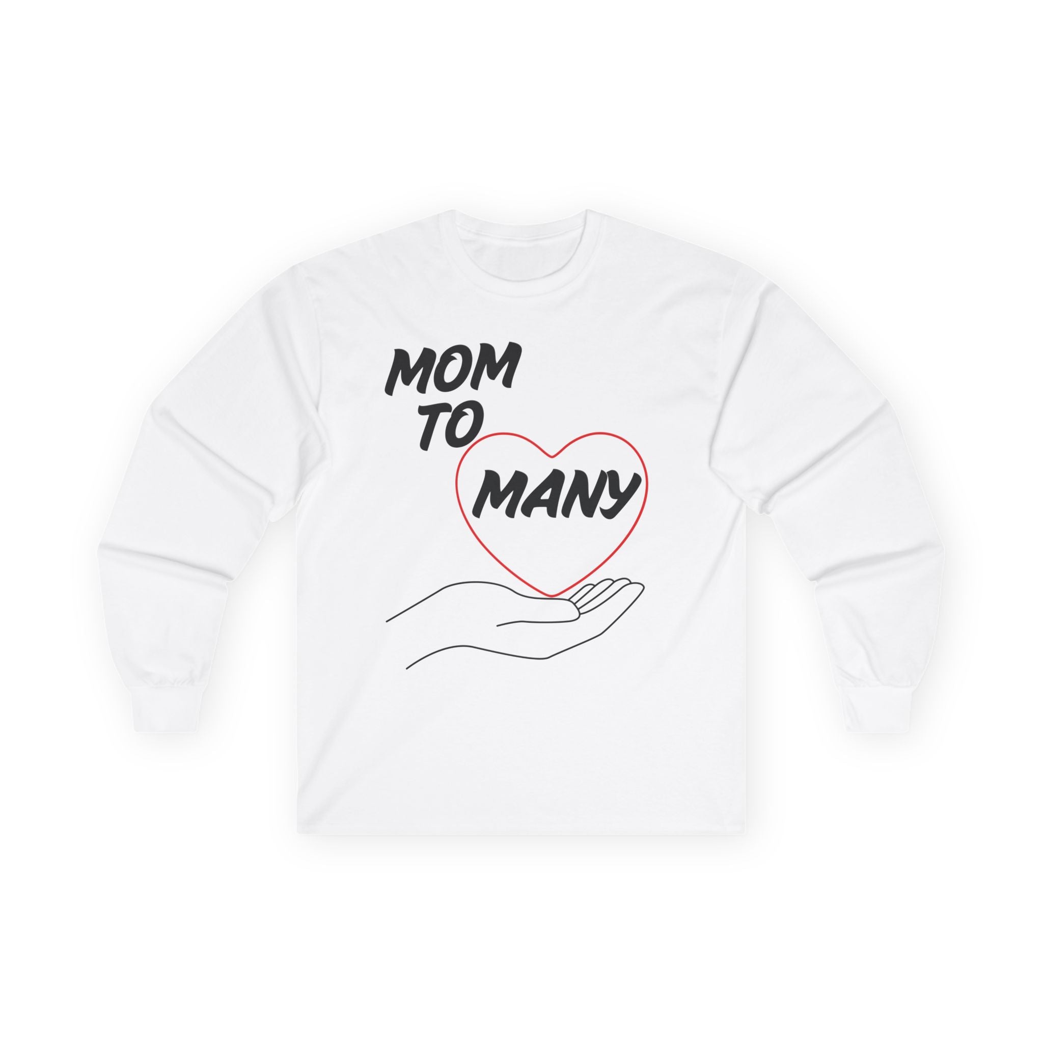 Mom to Many - The Village Mom Long Sleeve Tee