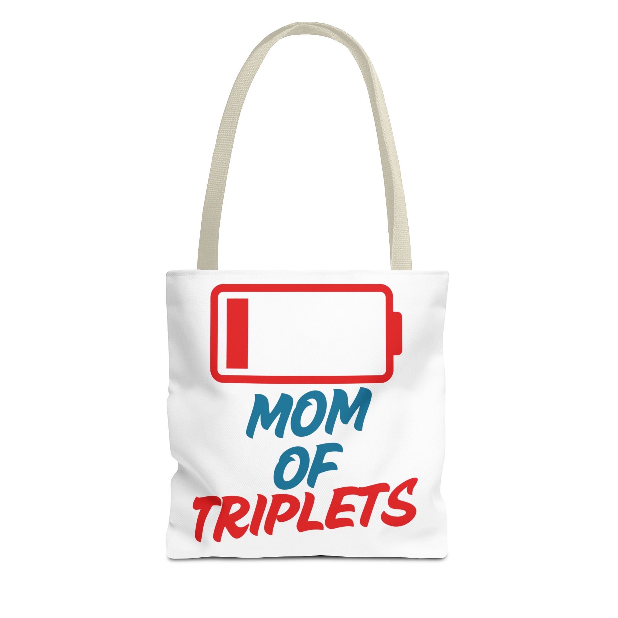 "Mom of Triplets" Low Battery Tote