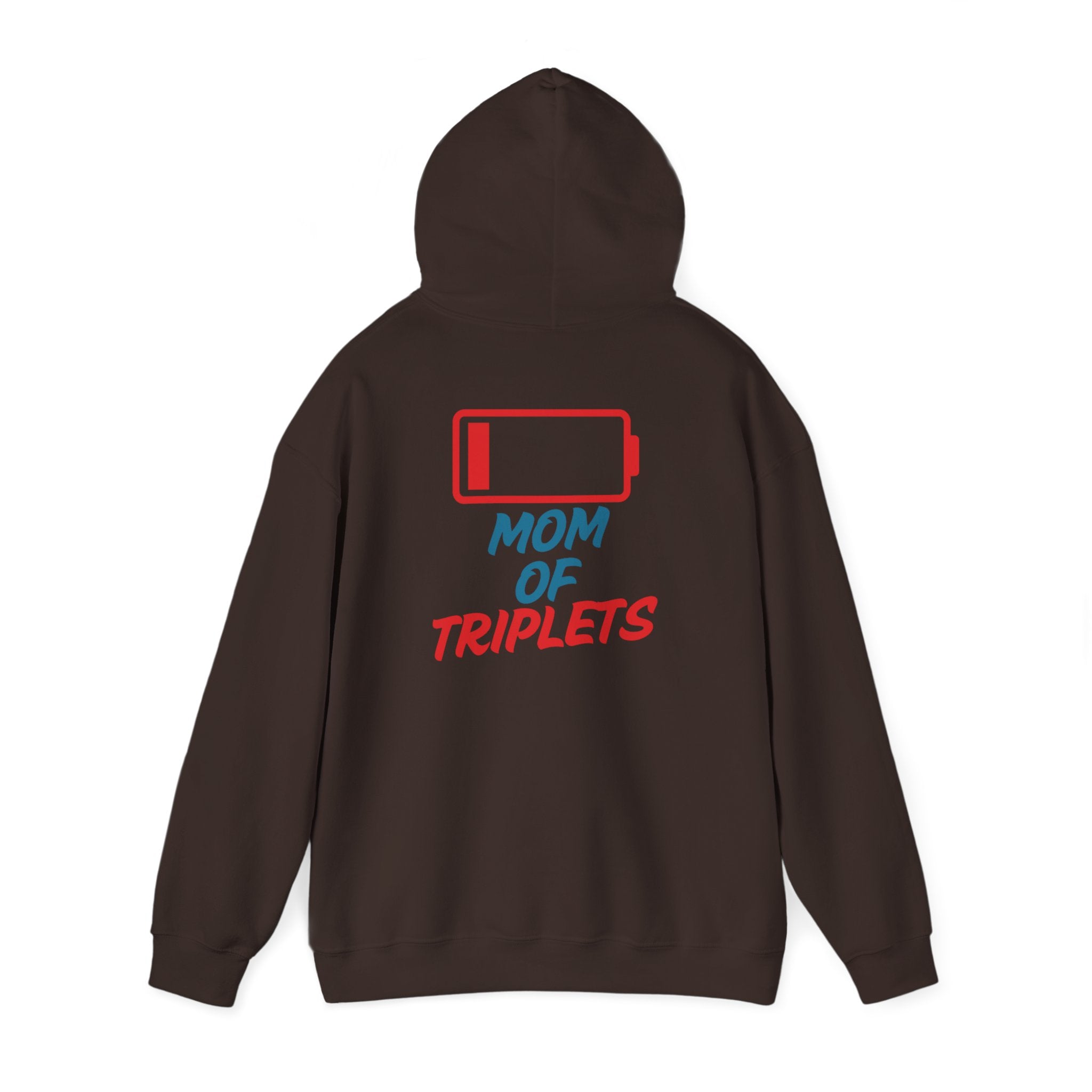 "Low Battery" Mom Hoodie | Mom of Triples