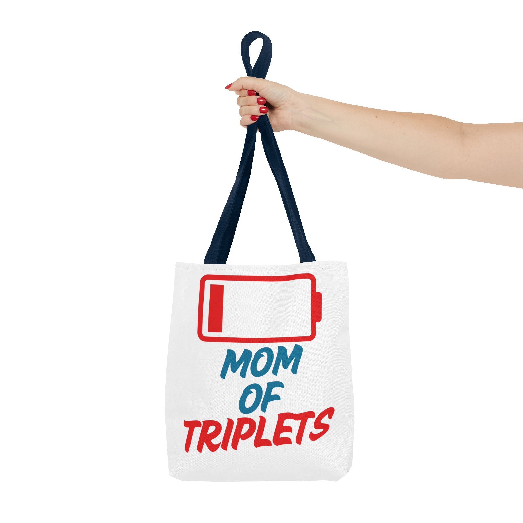 "Mom of Triplets" Low Battery Tote