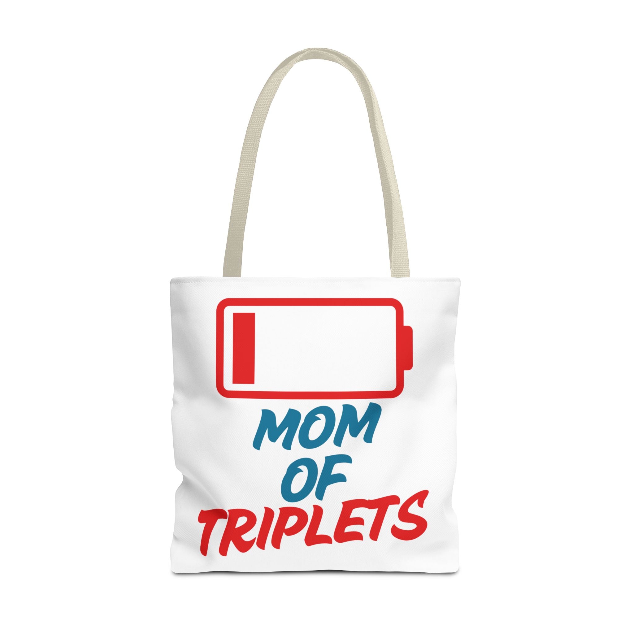 "Mom of Triplets" Low Battery Tote