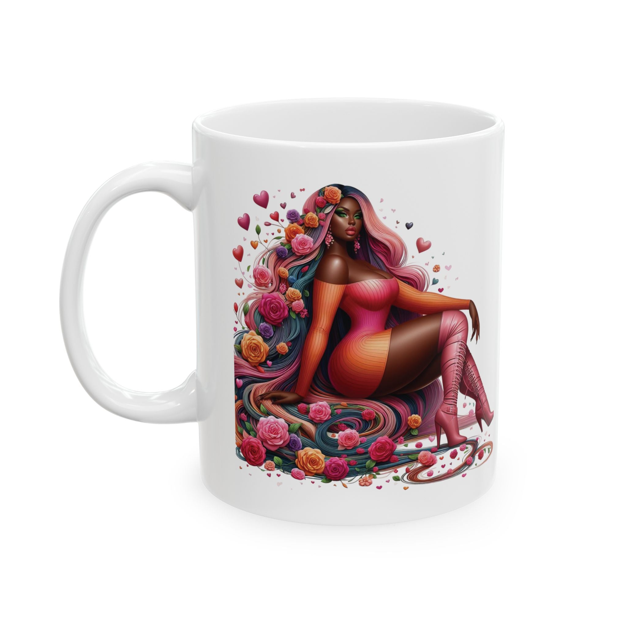 Floral Goddess Collection: The "Koko" Mug