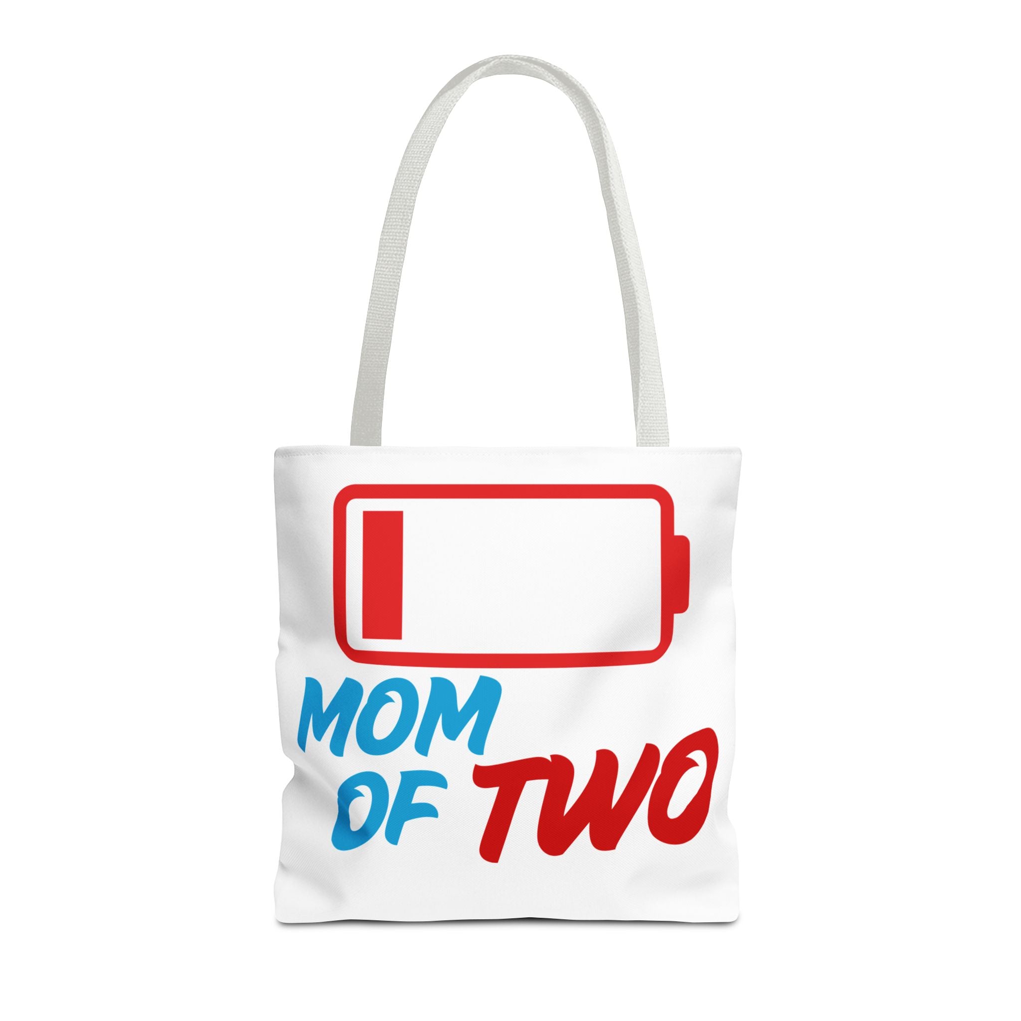 "Mom of Two" Low Battery Tote