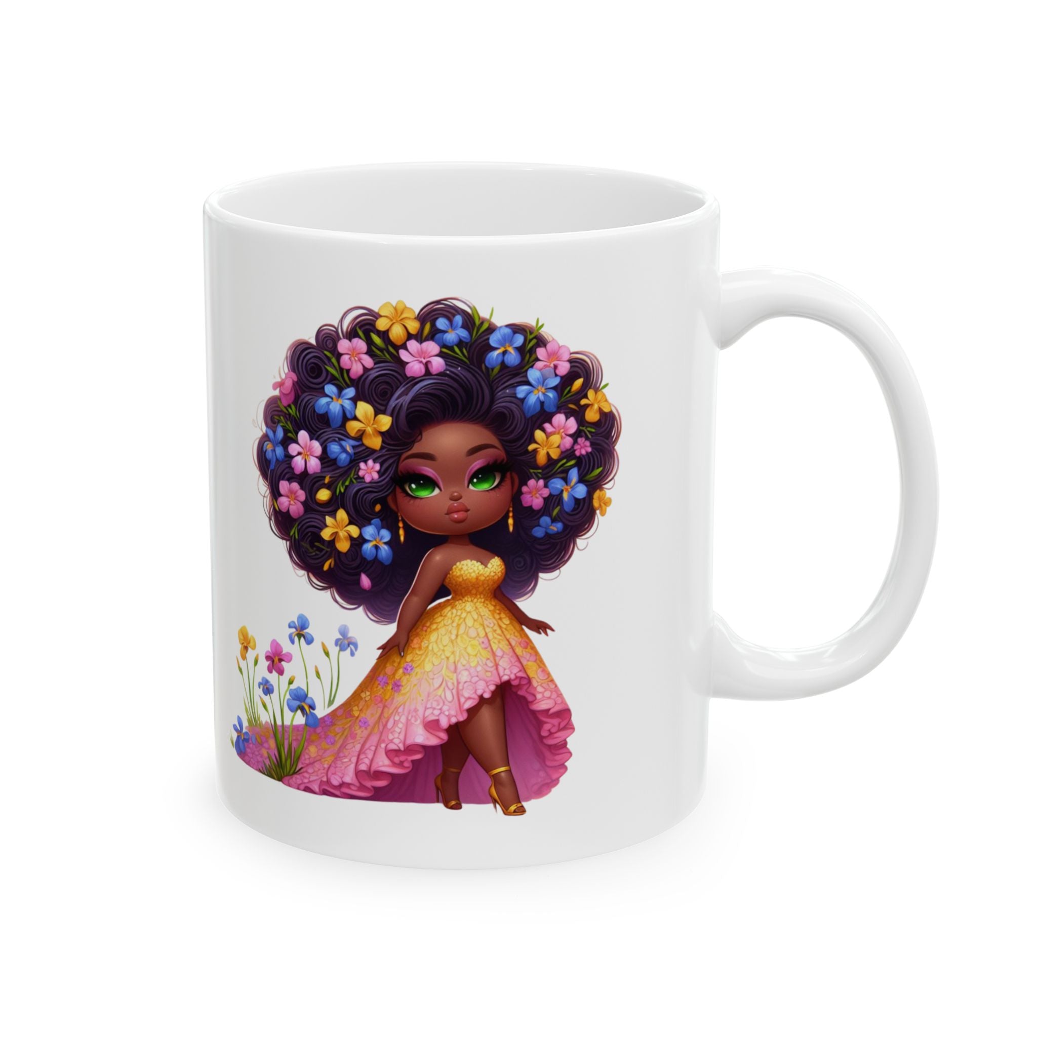 Floral Goddess Collection: The "Angel" Mug