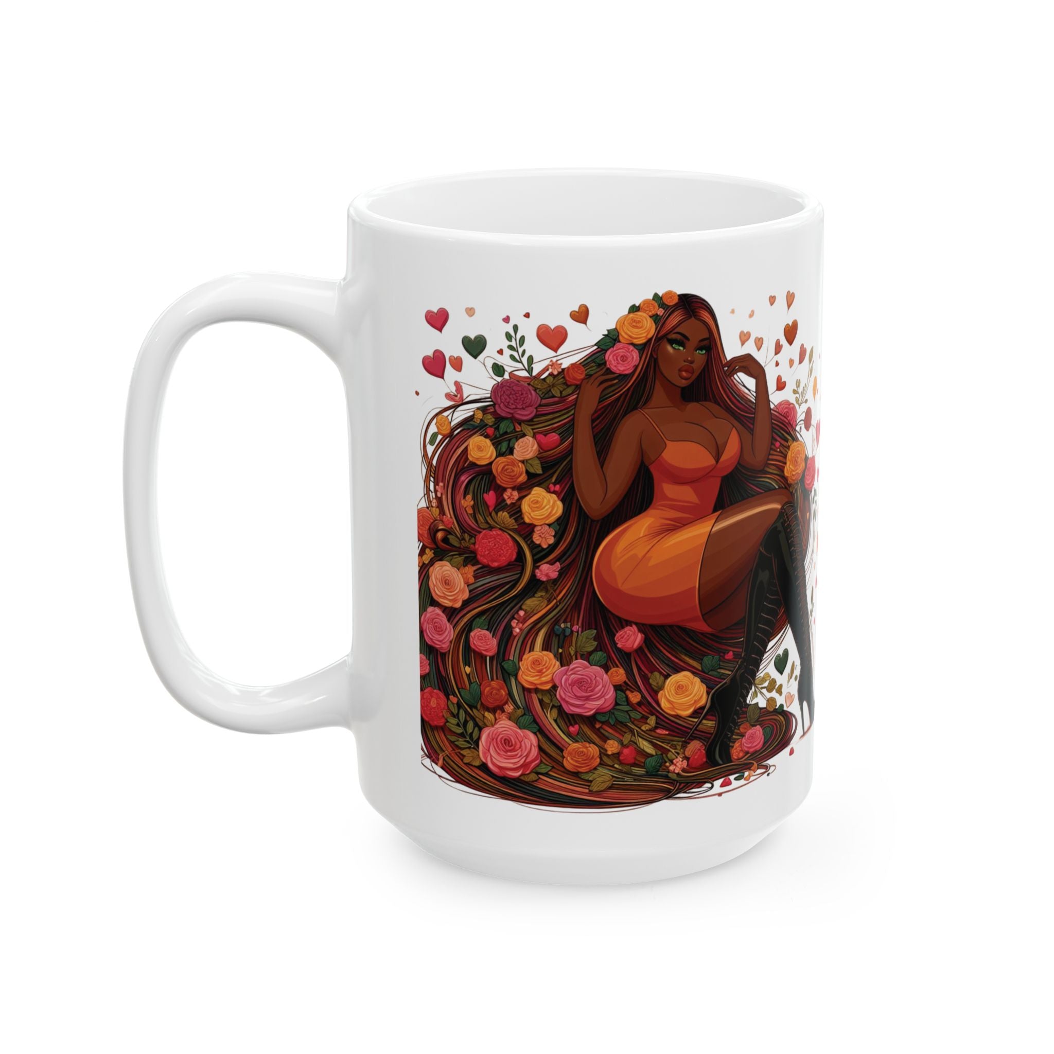 Floral Goddess Collection: The "Kiesha" Mug