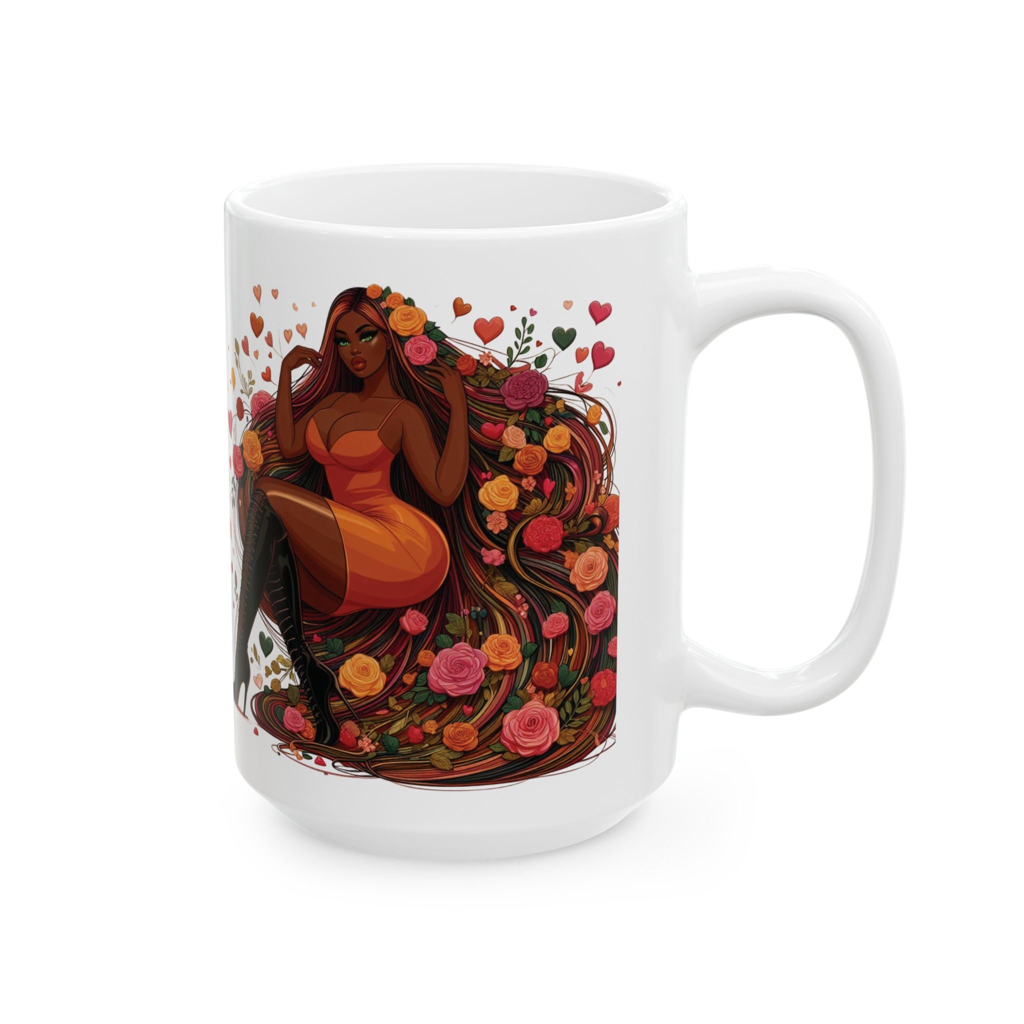 Floral Goddess Collection: The "Kiesha" Mug