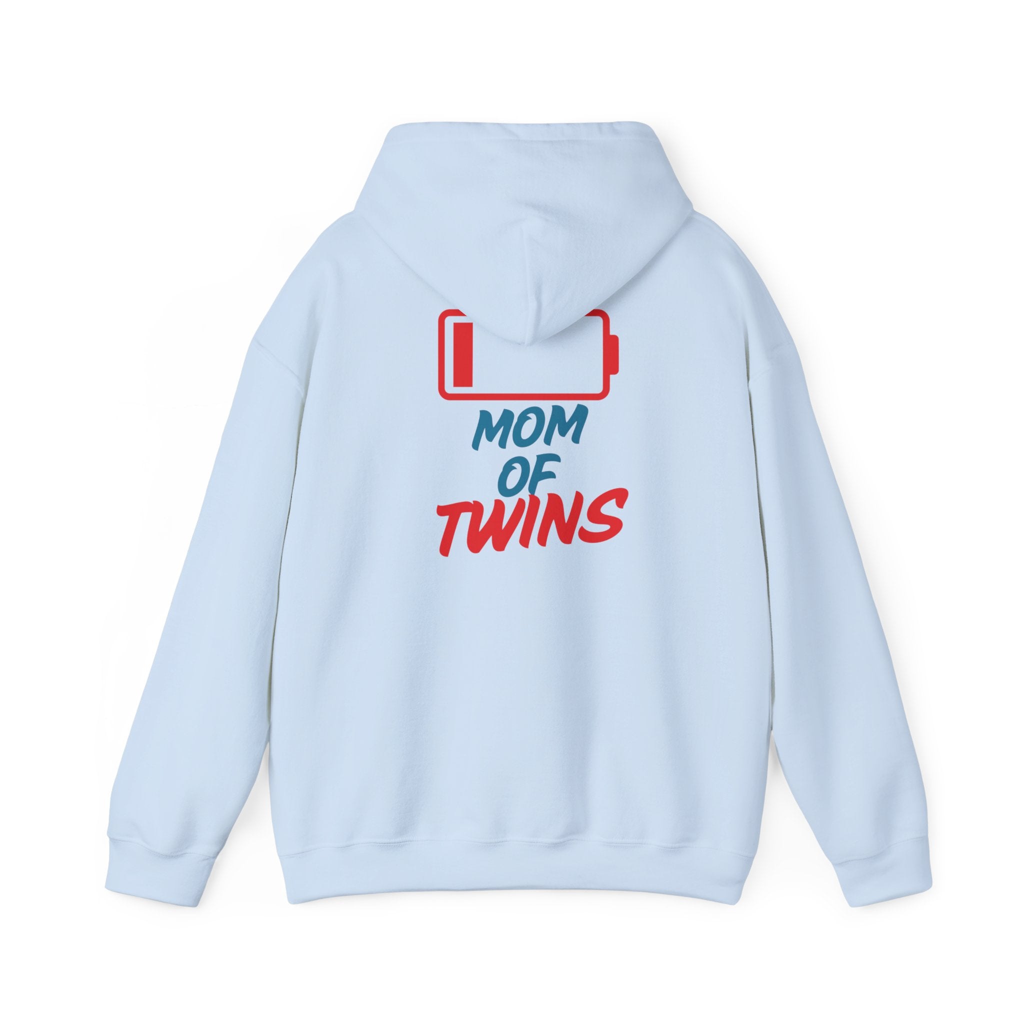"Low Battery" Mom Hoodie | Mom of Twins