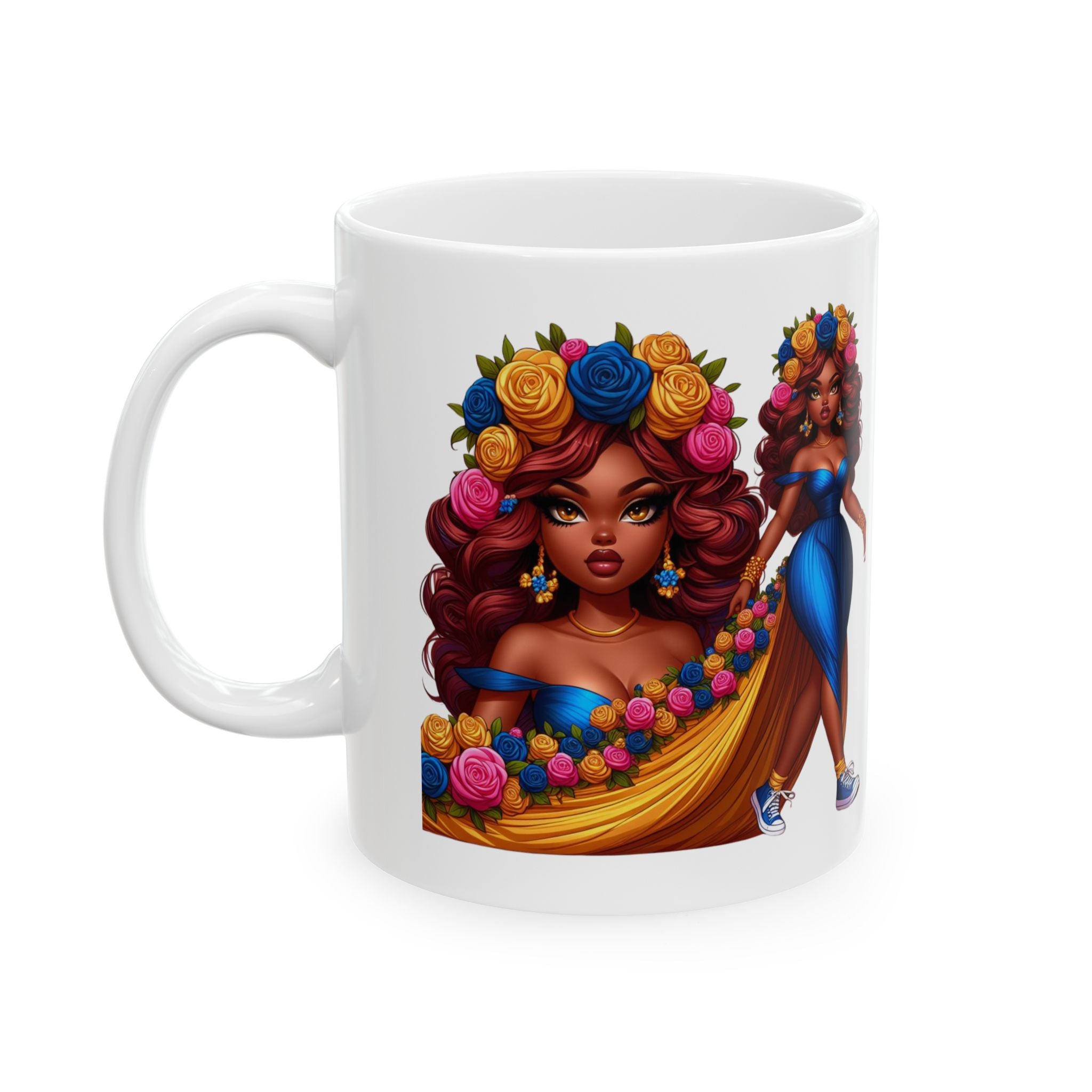 Floral Goddess Collection: The "Chloe" Mug