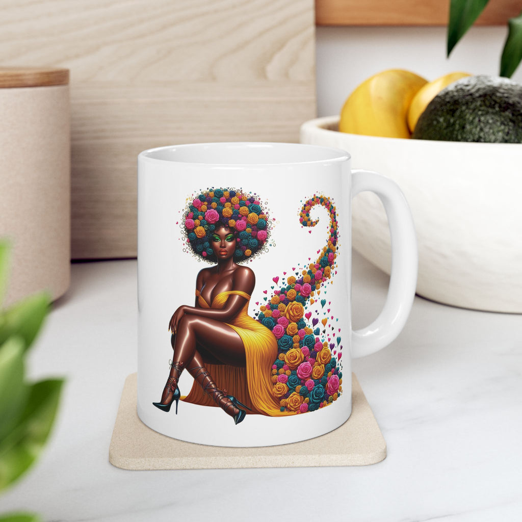 Floral Goddess Collection: The "Crystal" Mug