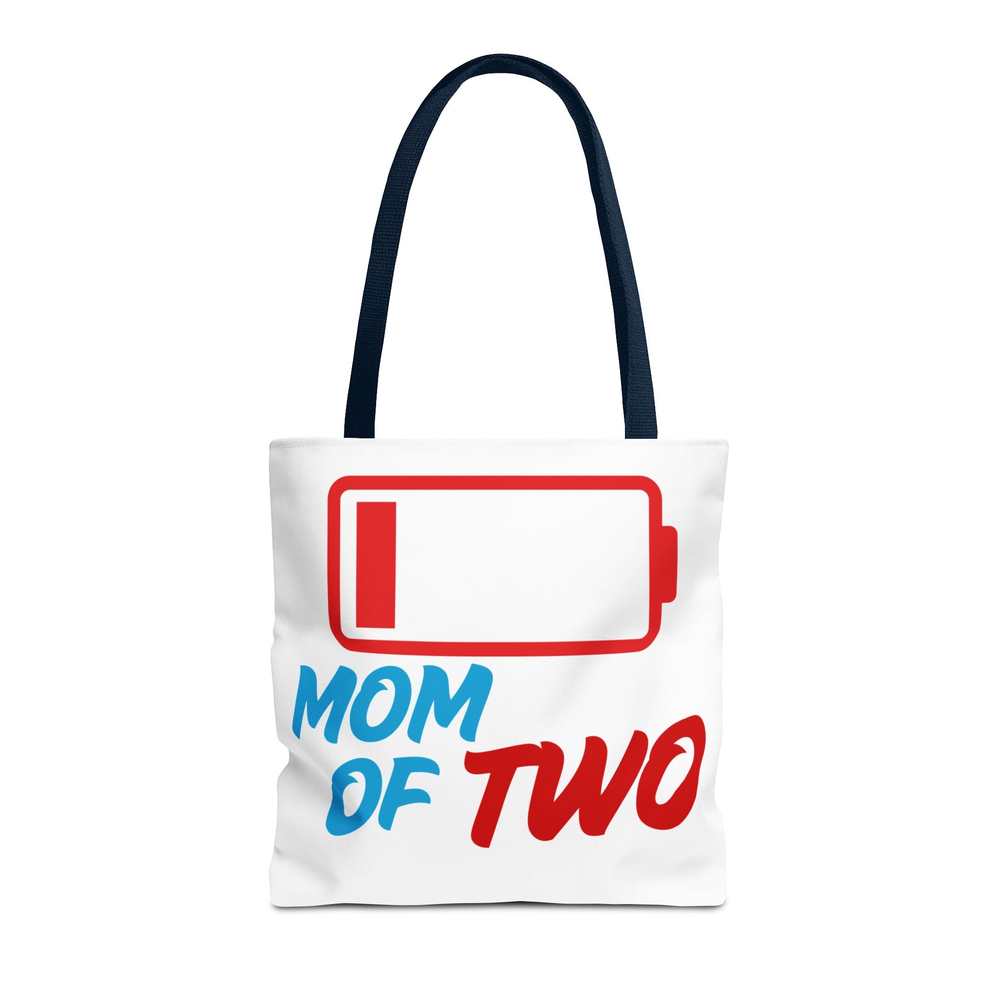 "Mom of Two" Low Battery Tote