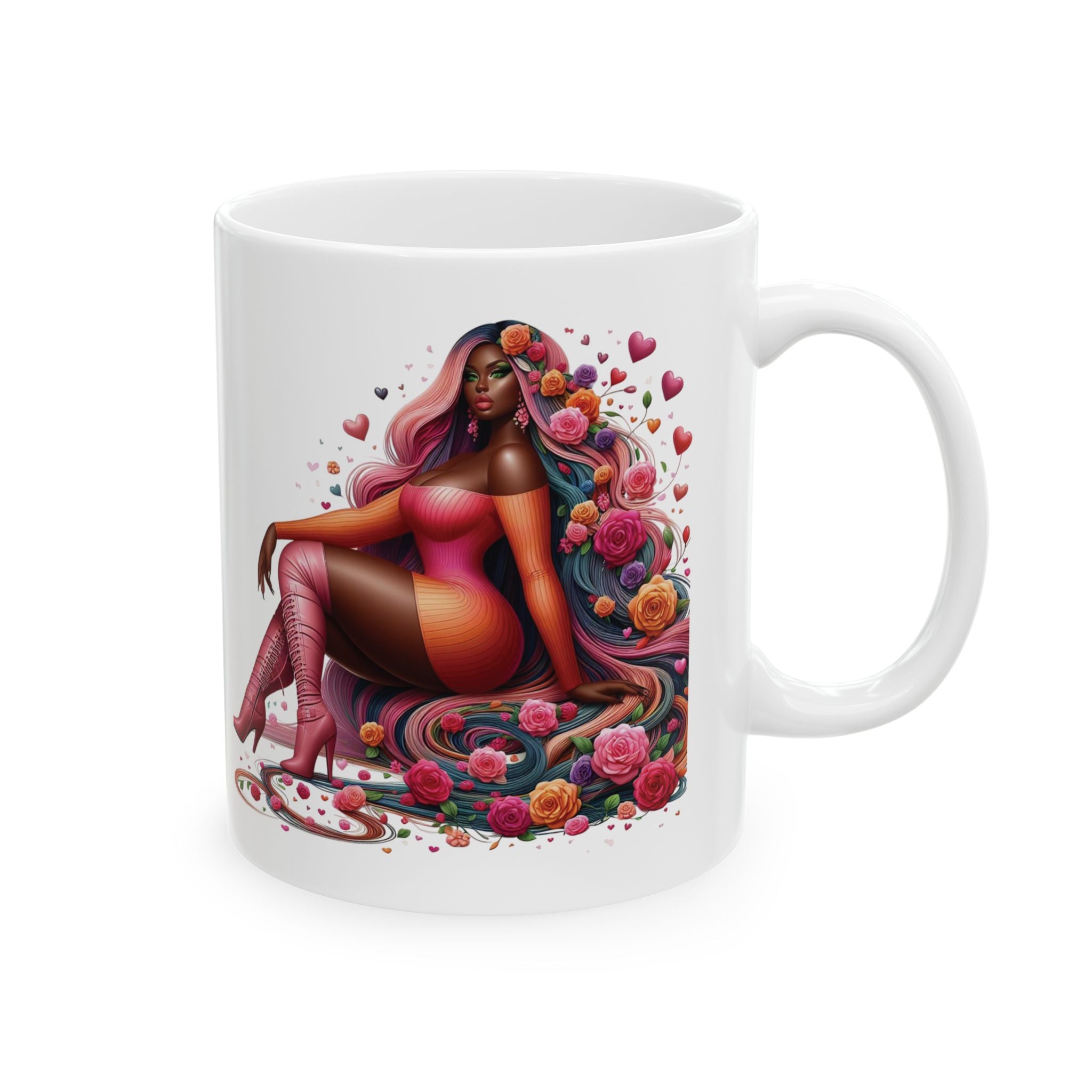Floral Goddess Collection: The "Koko" Mug