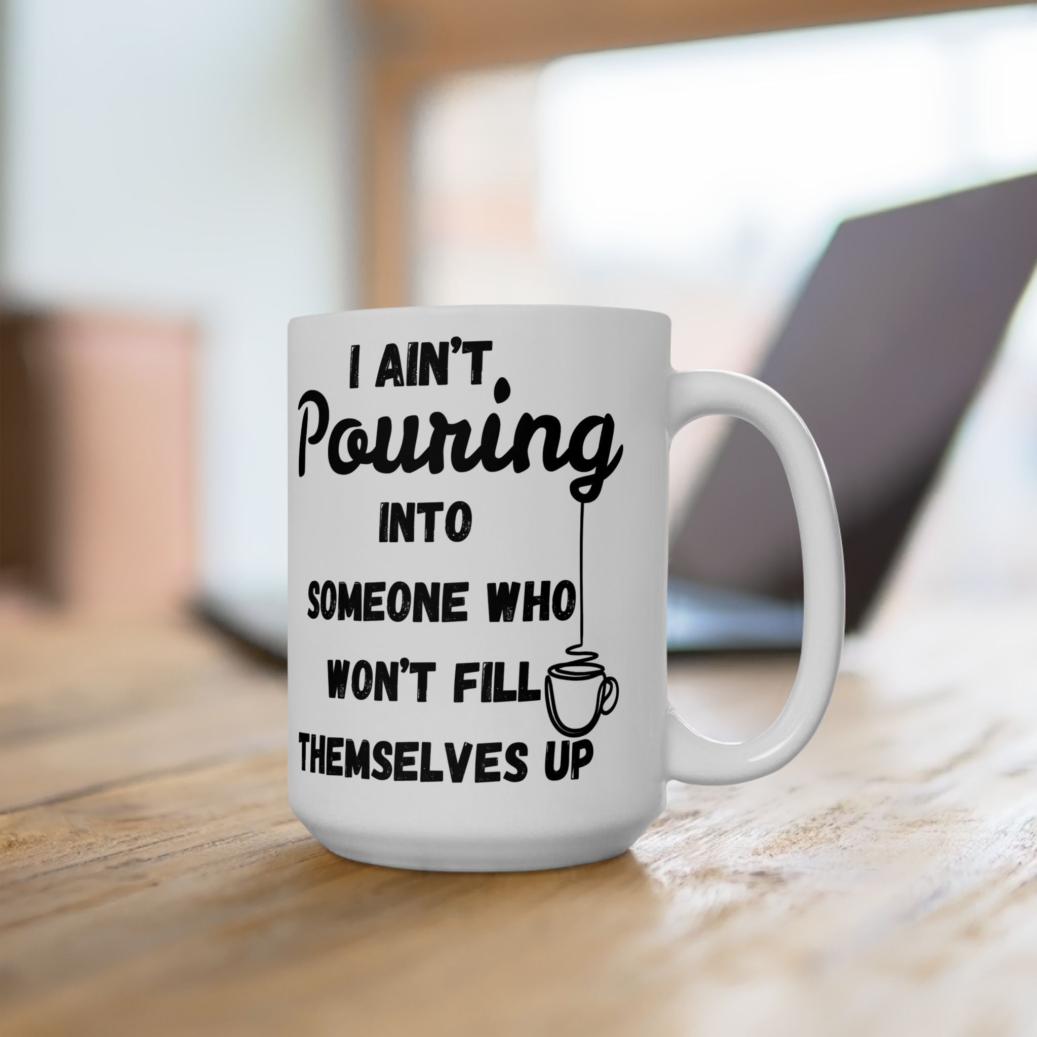 "I'm Prioritizing" Funny Ceramic Mug (11oz & 15oz)