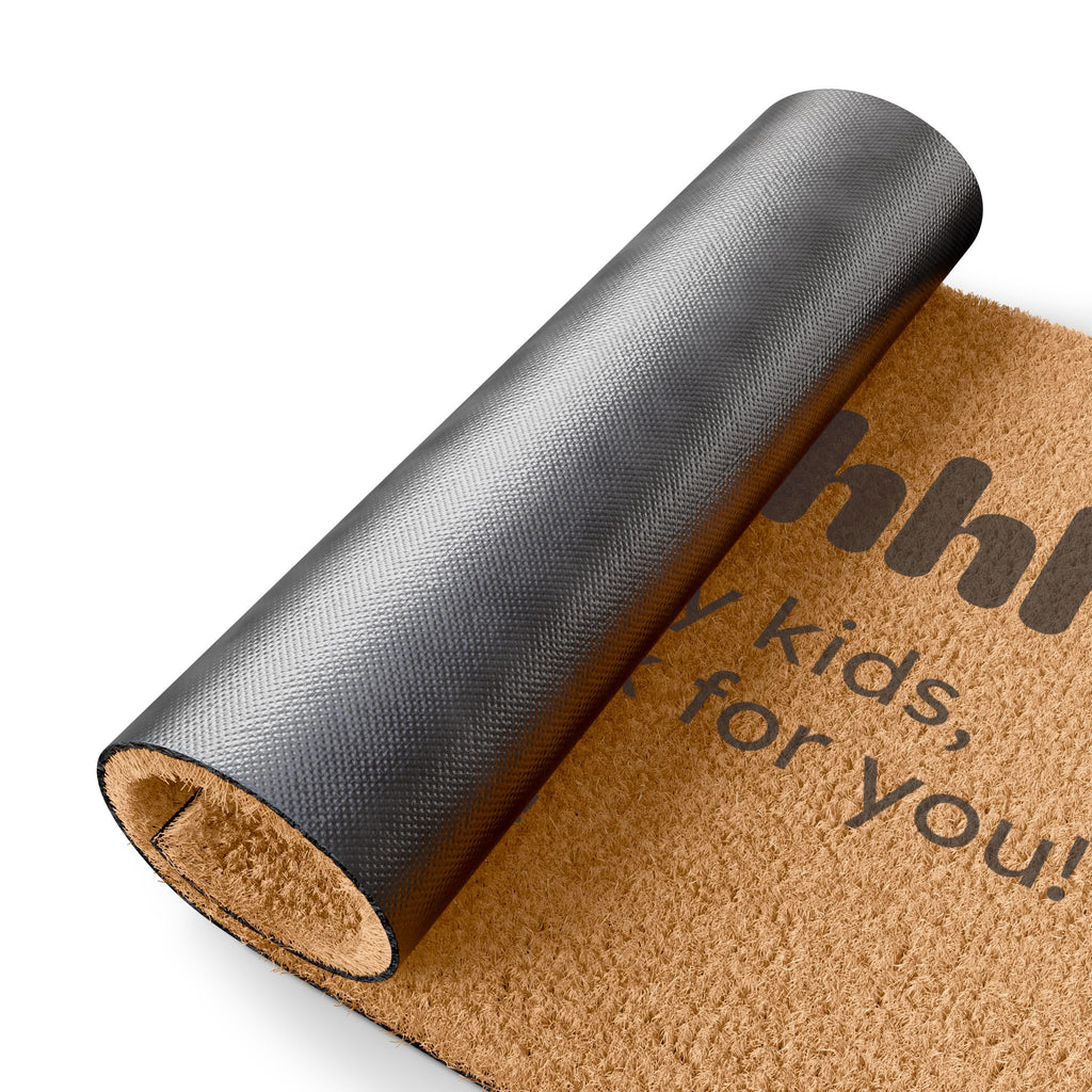 Shhh Sleeping Kids Doormat | New Parent & Baby Shower Gift