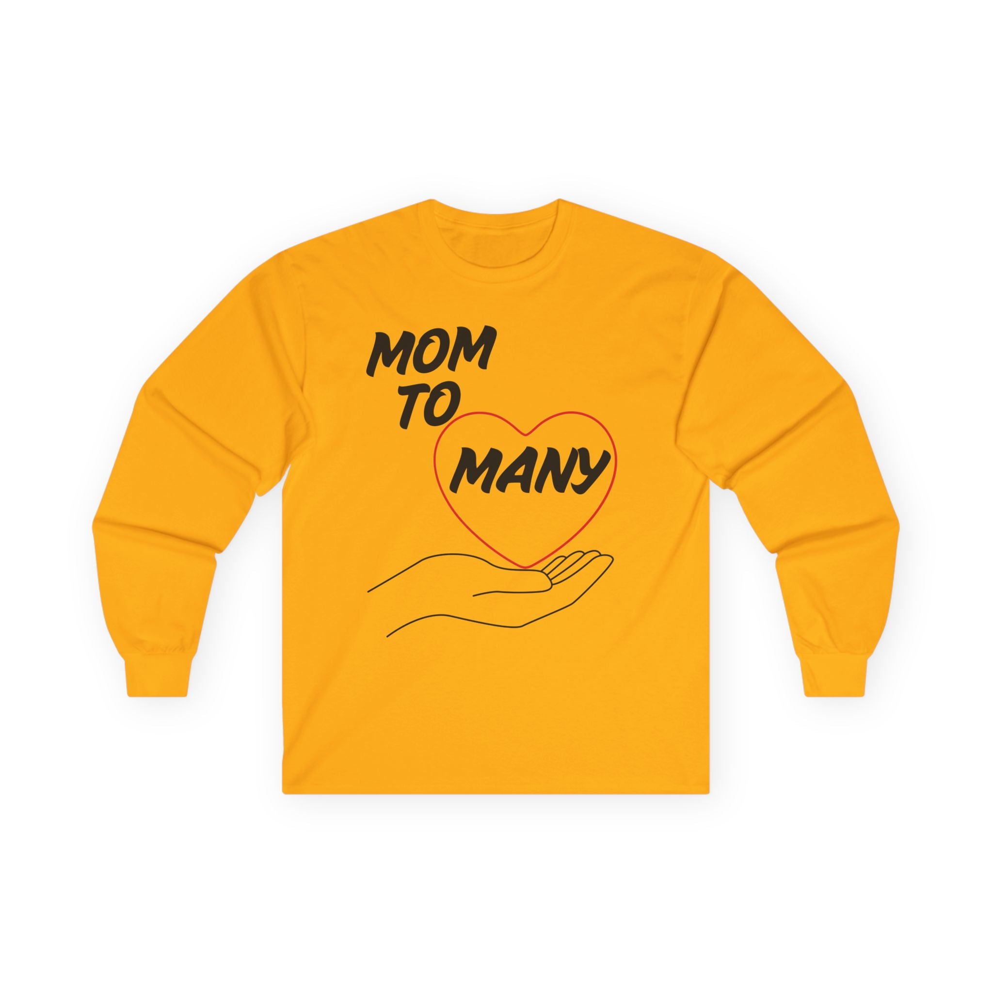 Mom to Many - The Village Mom Long Sleeve Tee