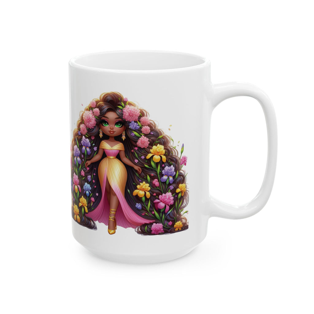Floral Goddess Collection: The "Victoria" Mug