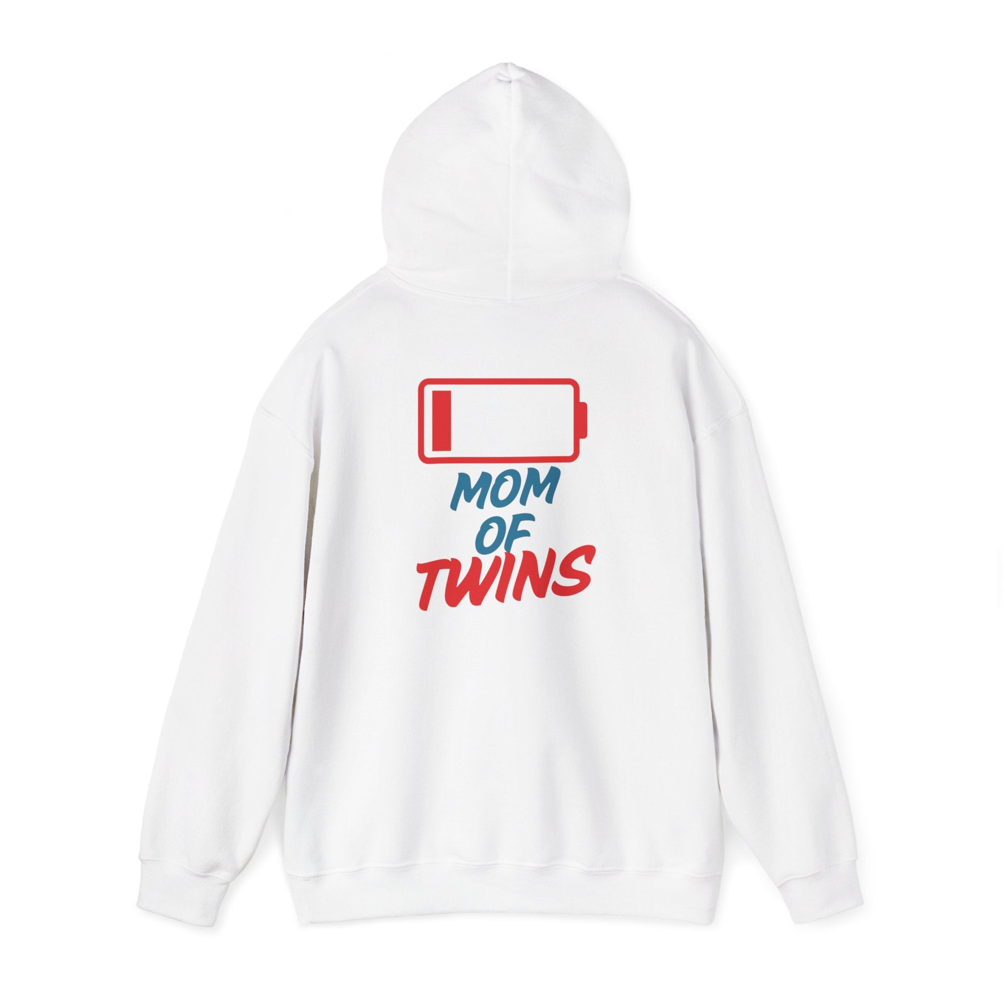 "Low Battery" Mom Hoodie | Mom of Twins