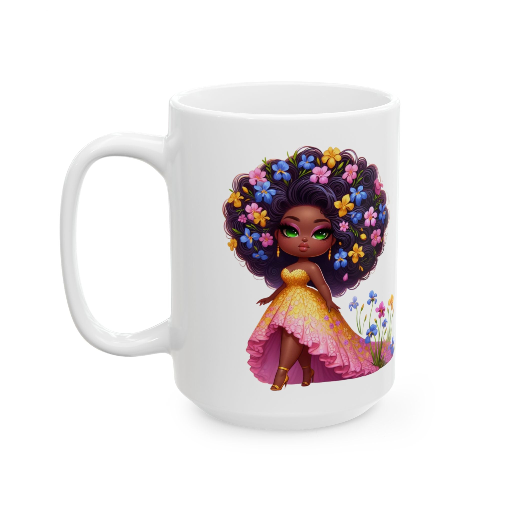 Floral Goddess Collection: The "Angel" Mug