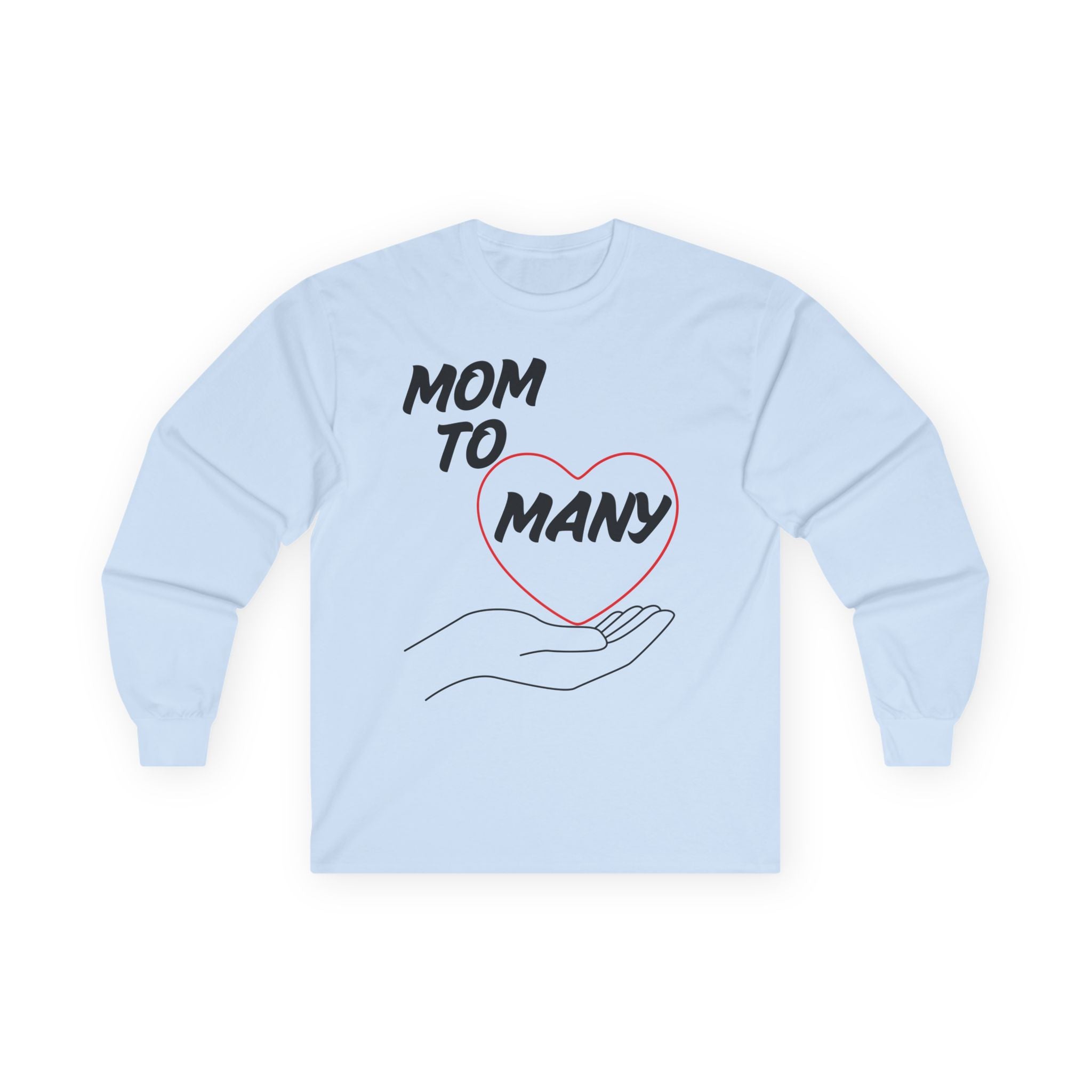 Mom to Many - The Village Mom Long Sleeve Tee
