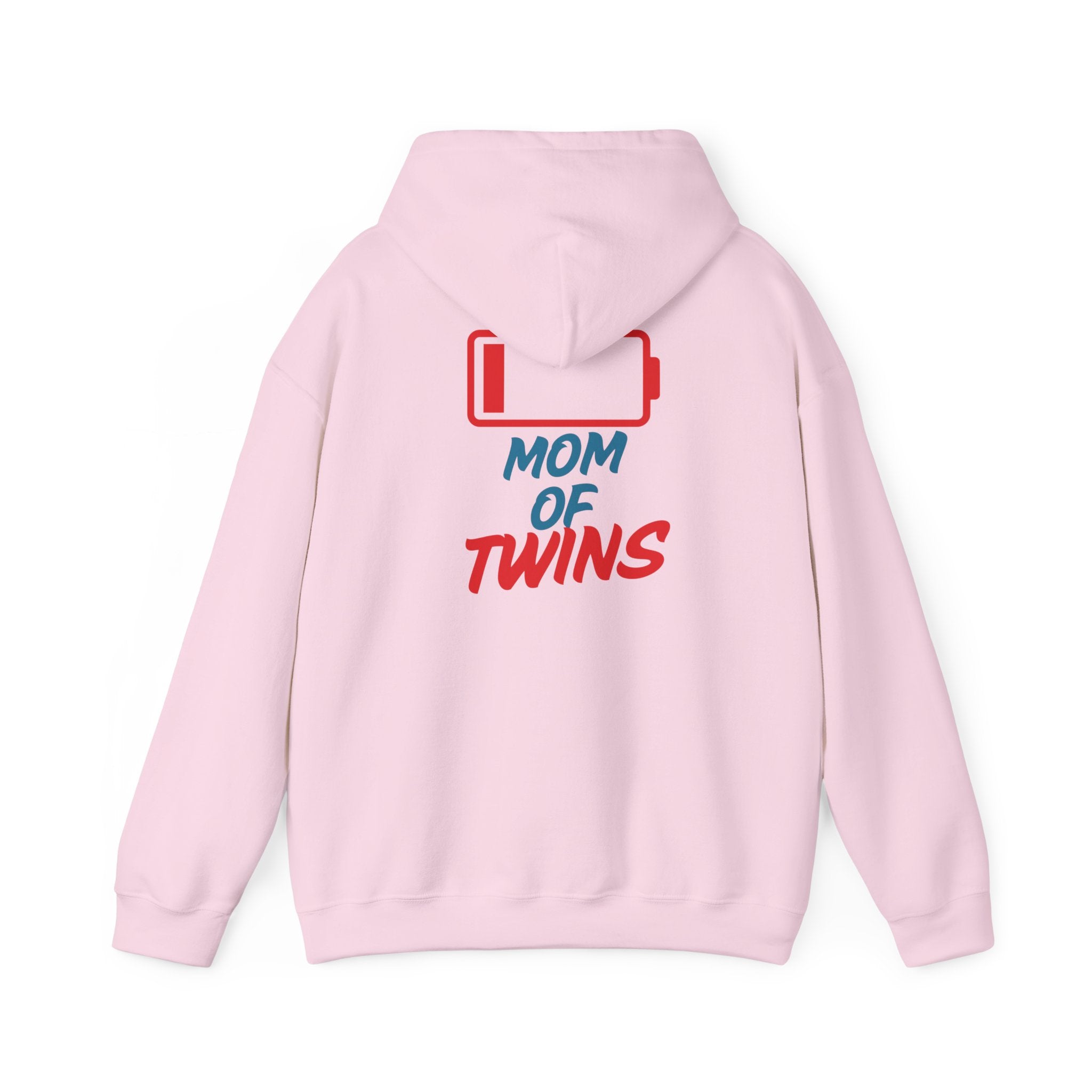 "Low Battery" Mom Hoodie | Mom of Twins