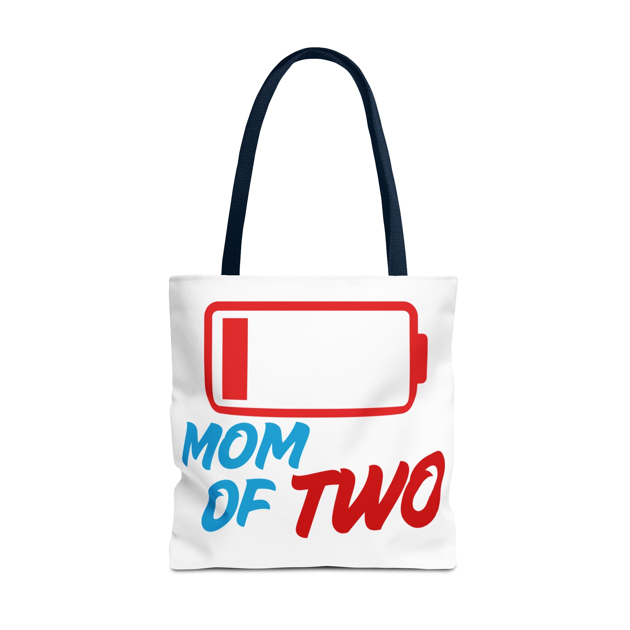 "Mom of Two" Low Battery Tote
