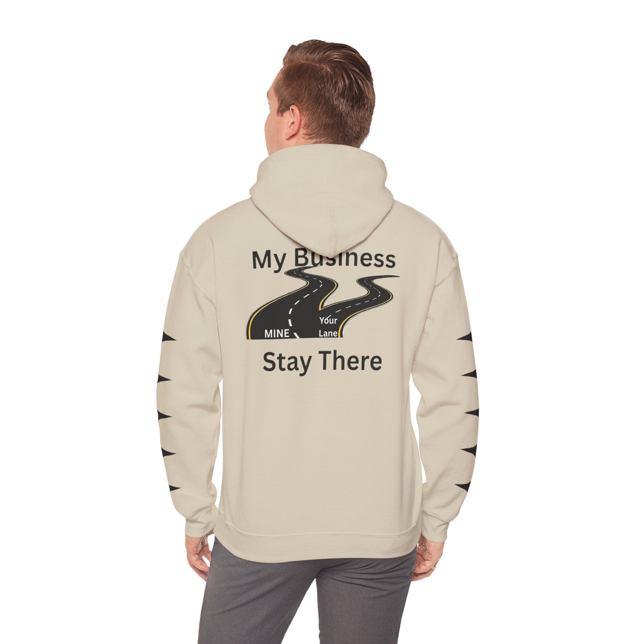 "My Lane, My Business" Road Graphic Pullover