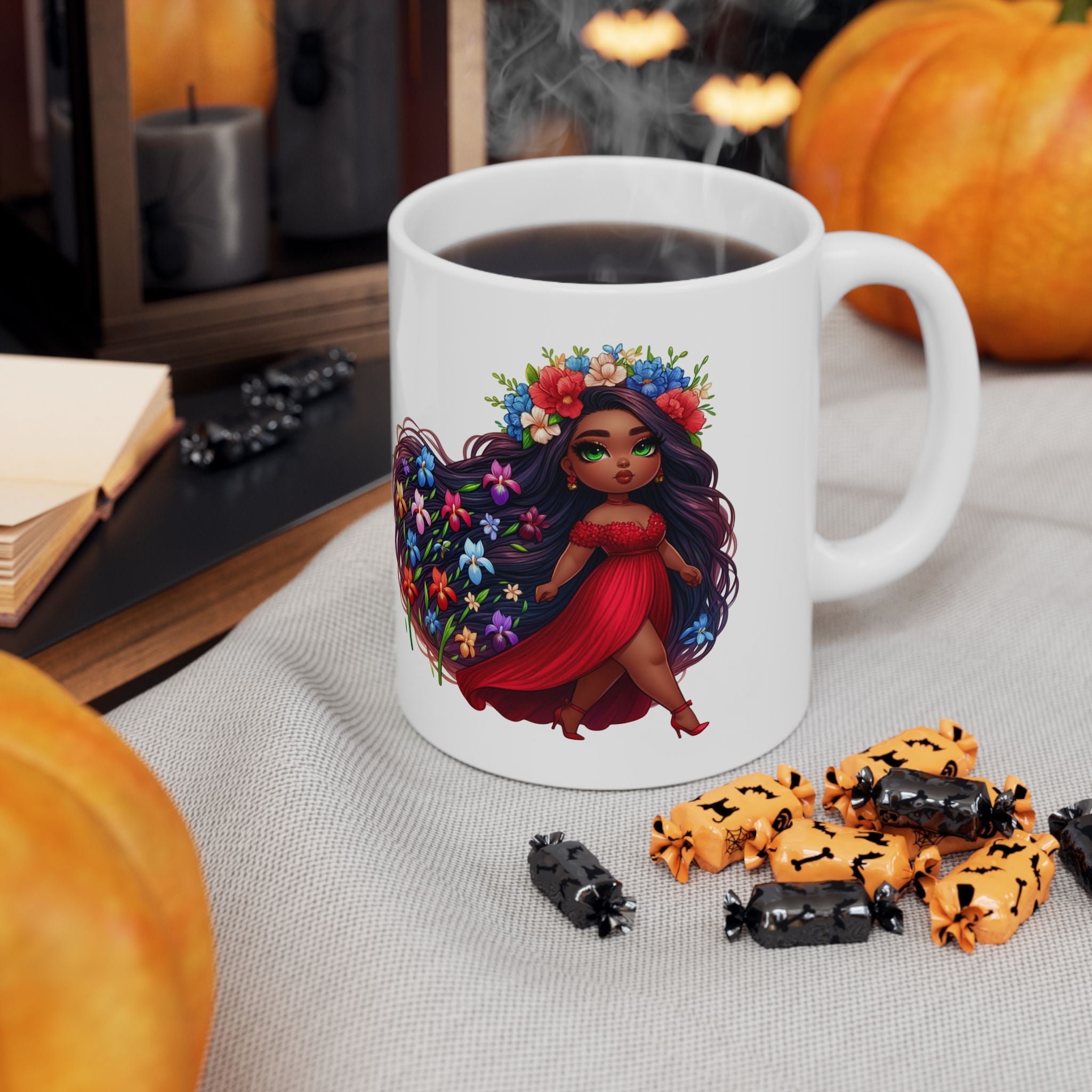 Floral Goddess Collection: The "Halle" Mug