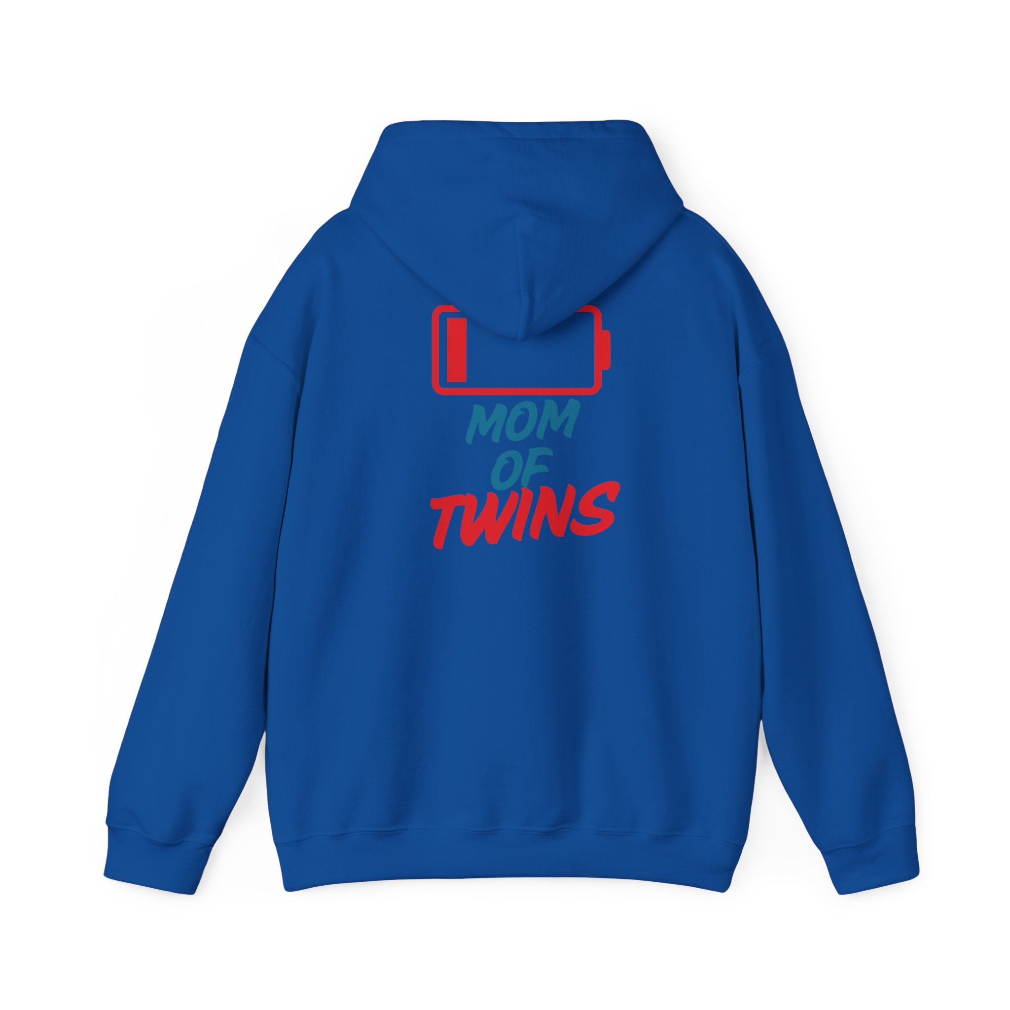 "Low Battery" Mom Hoodie | Mom of Twins