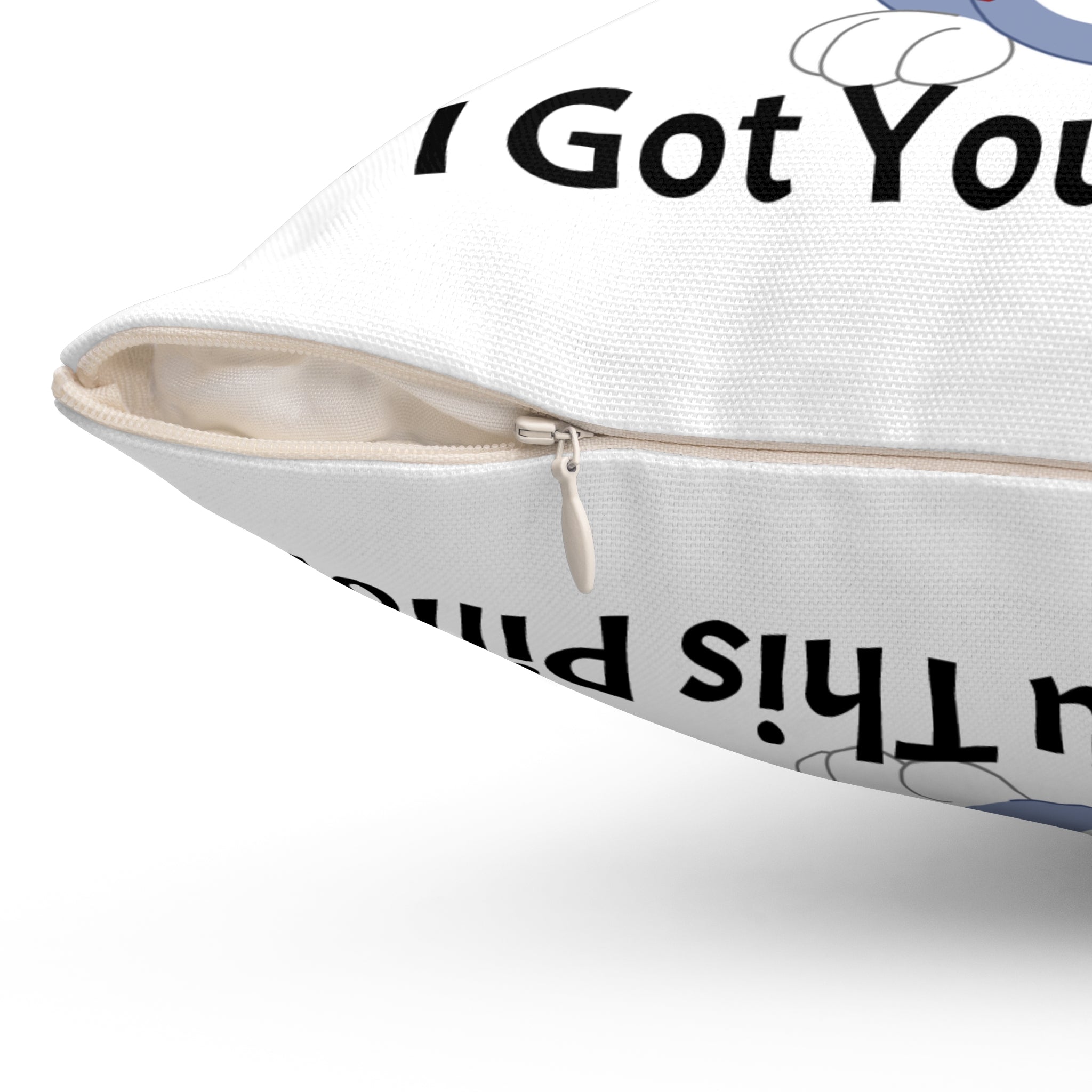 Cat Lover Throw Pillow - "I Know Your Cat Has Your Heart"