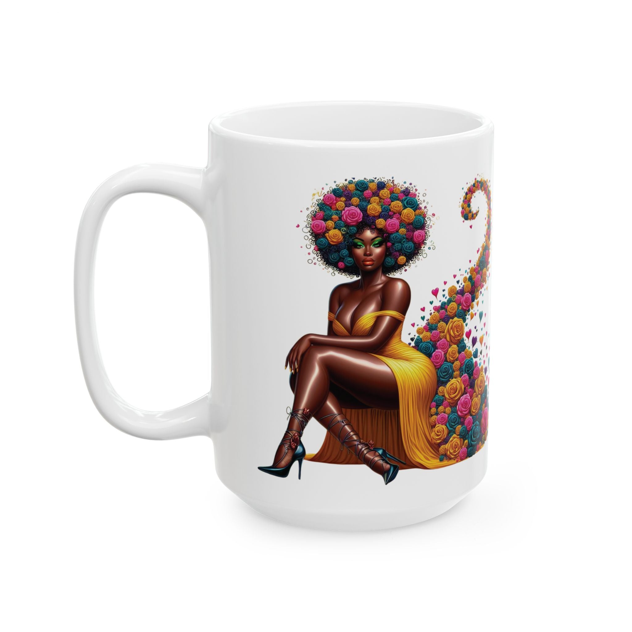 Floral Goddess Collection: The "Crystal" Mug
