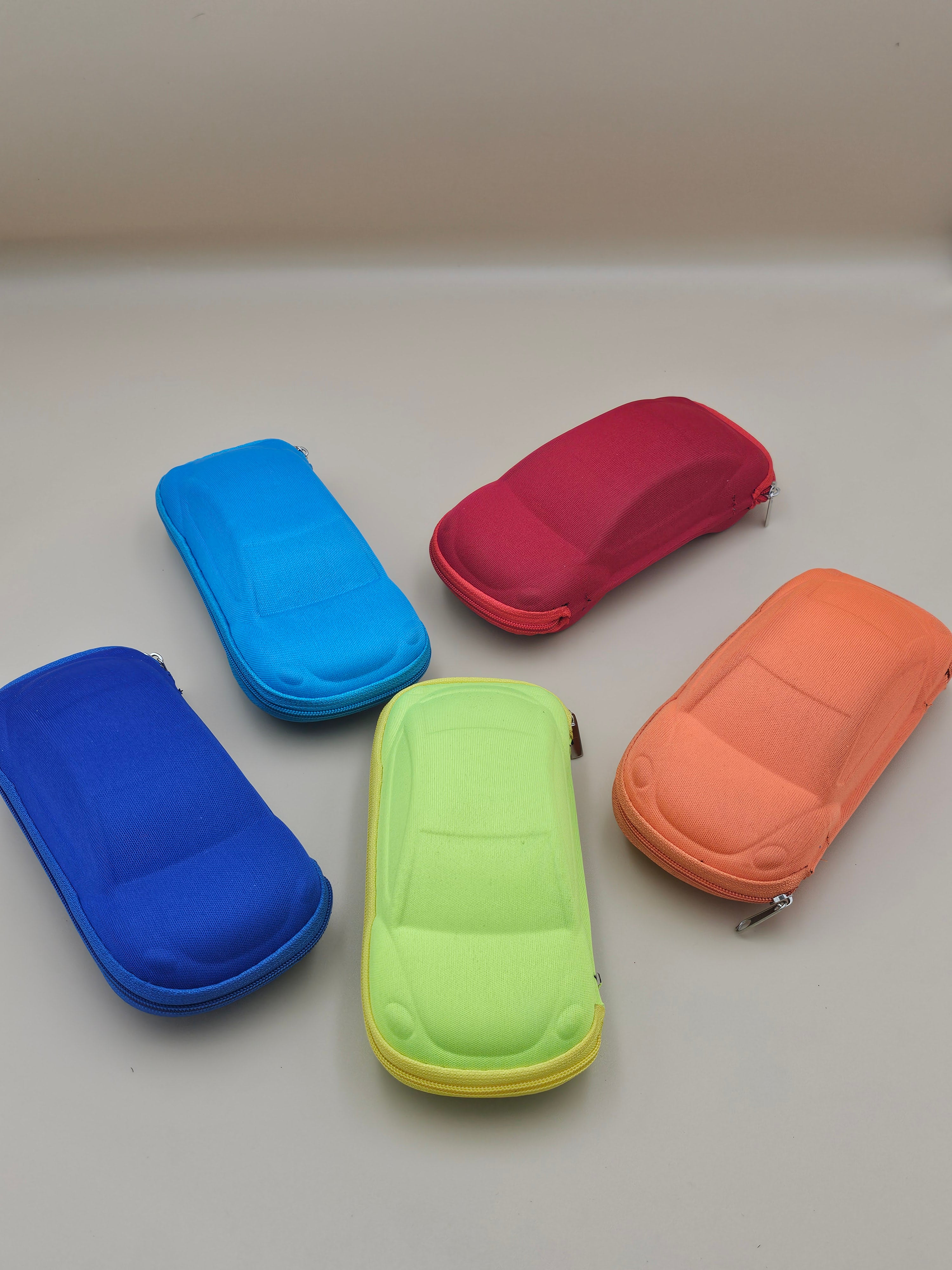 Kids Car Shaped Eyewear Case – Hard Protective Sunglasses Box