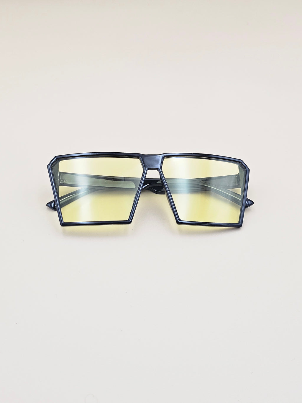 The "Big Boss" Flat Top Sunglasses – Chunky Rectangle Shades